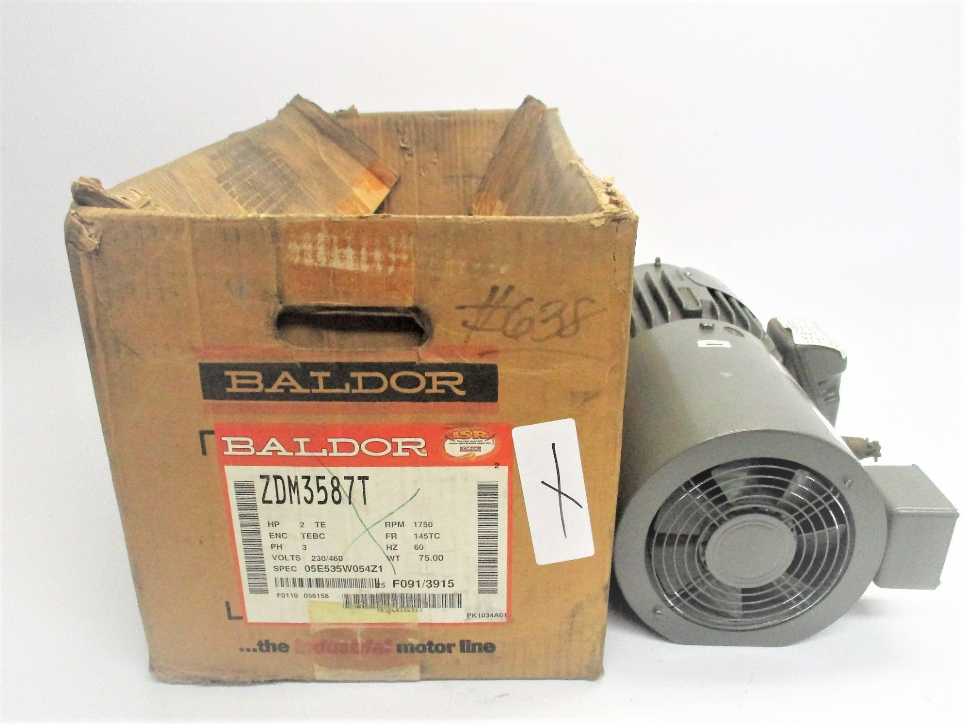 BALDOR ZDM3587T NSMP