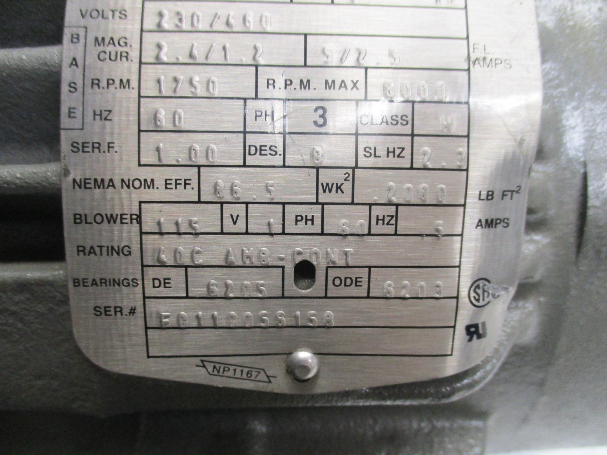 BALDOR ZDM3587T NSMP