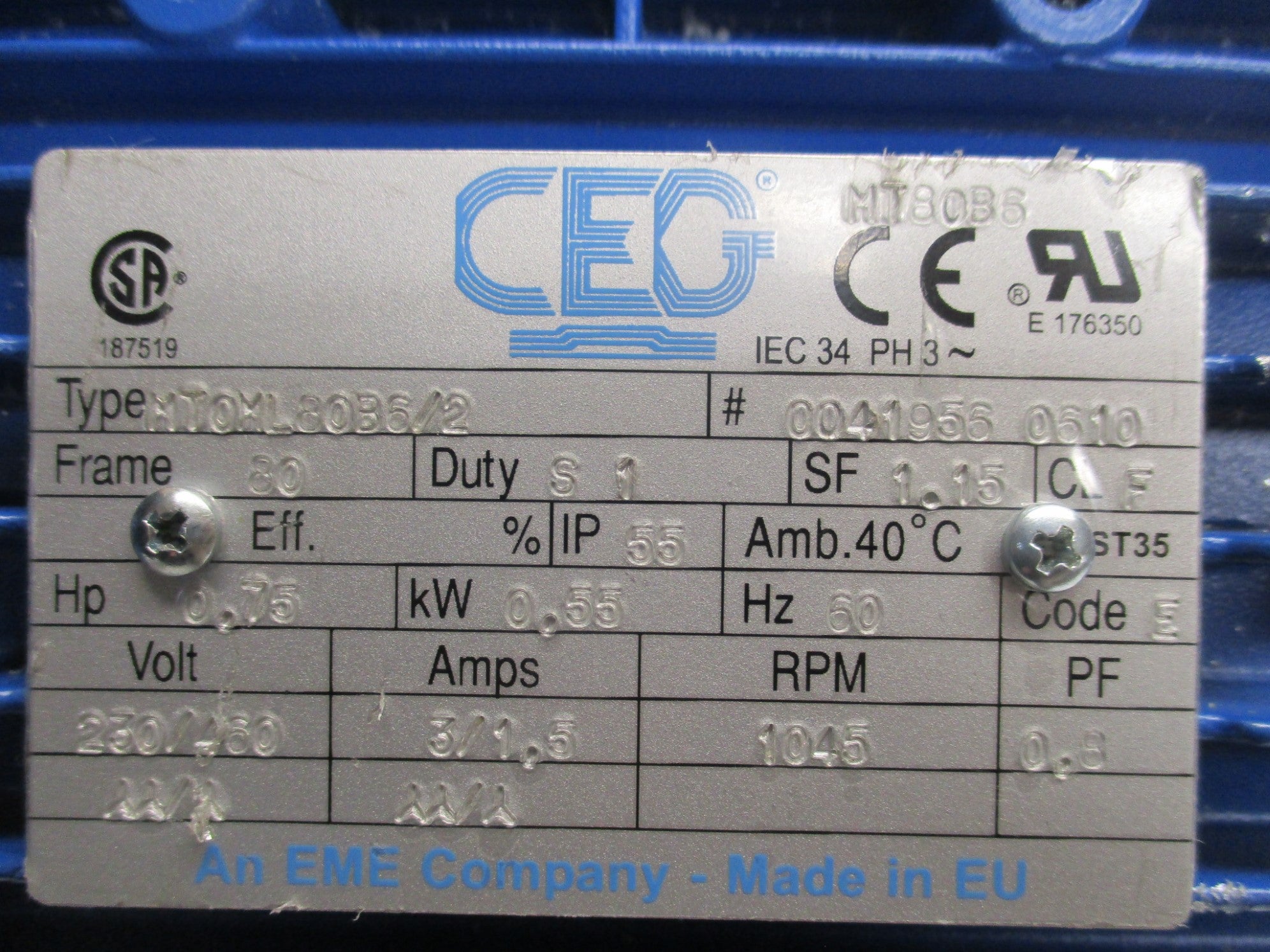 CEG MT0ML80B6/2 NSMP