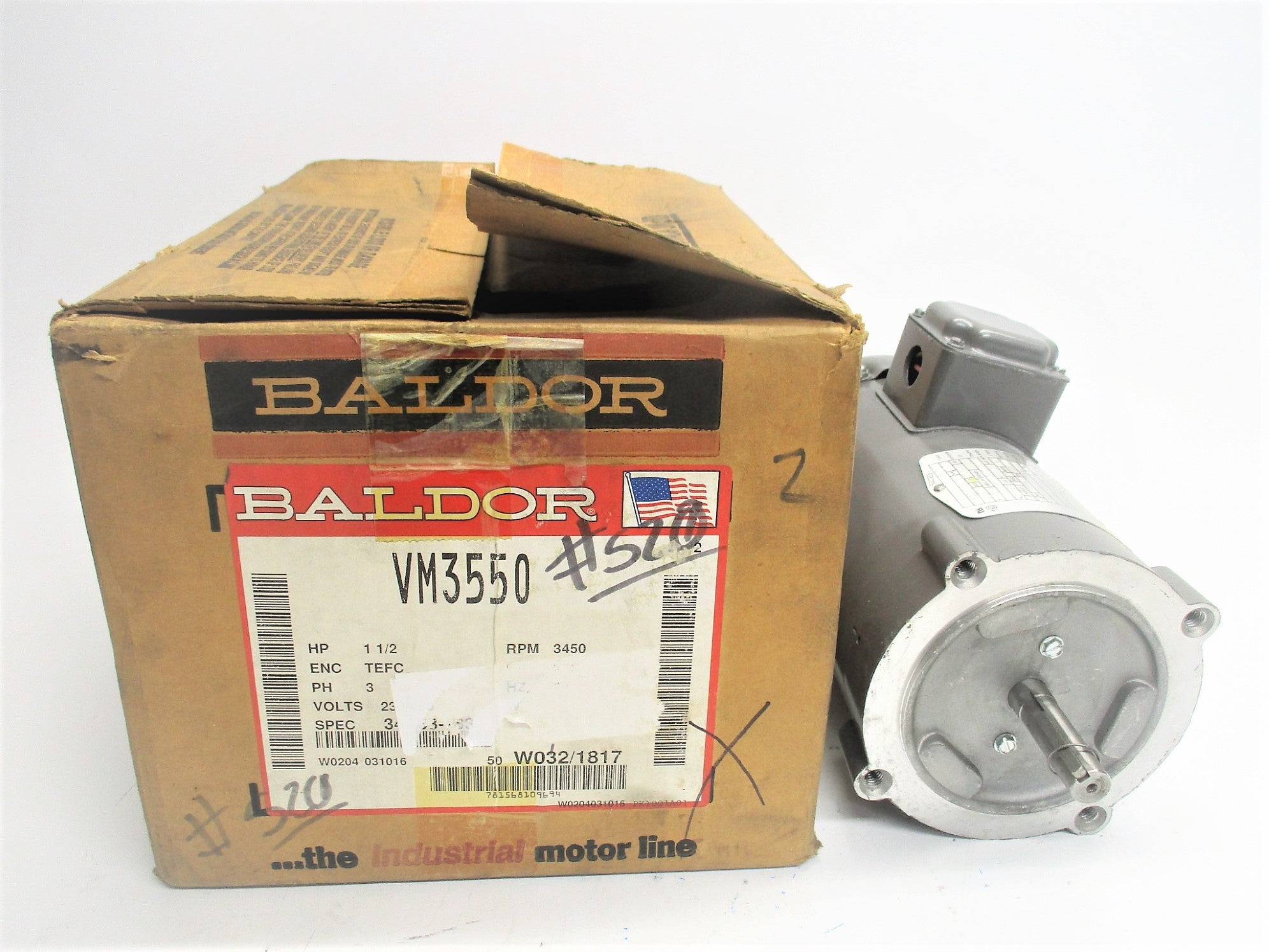 BALDOR VM3550 NSMP