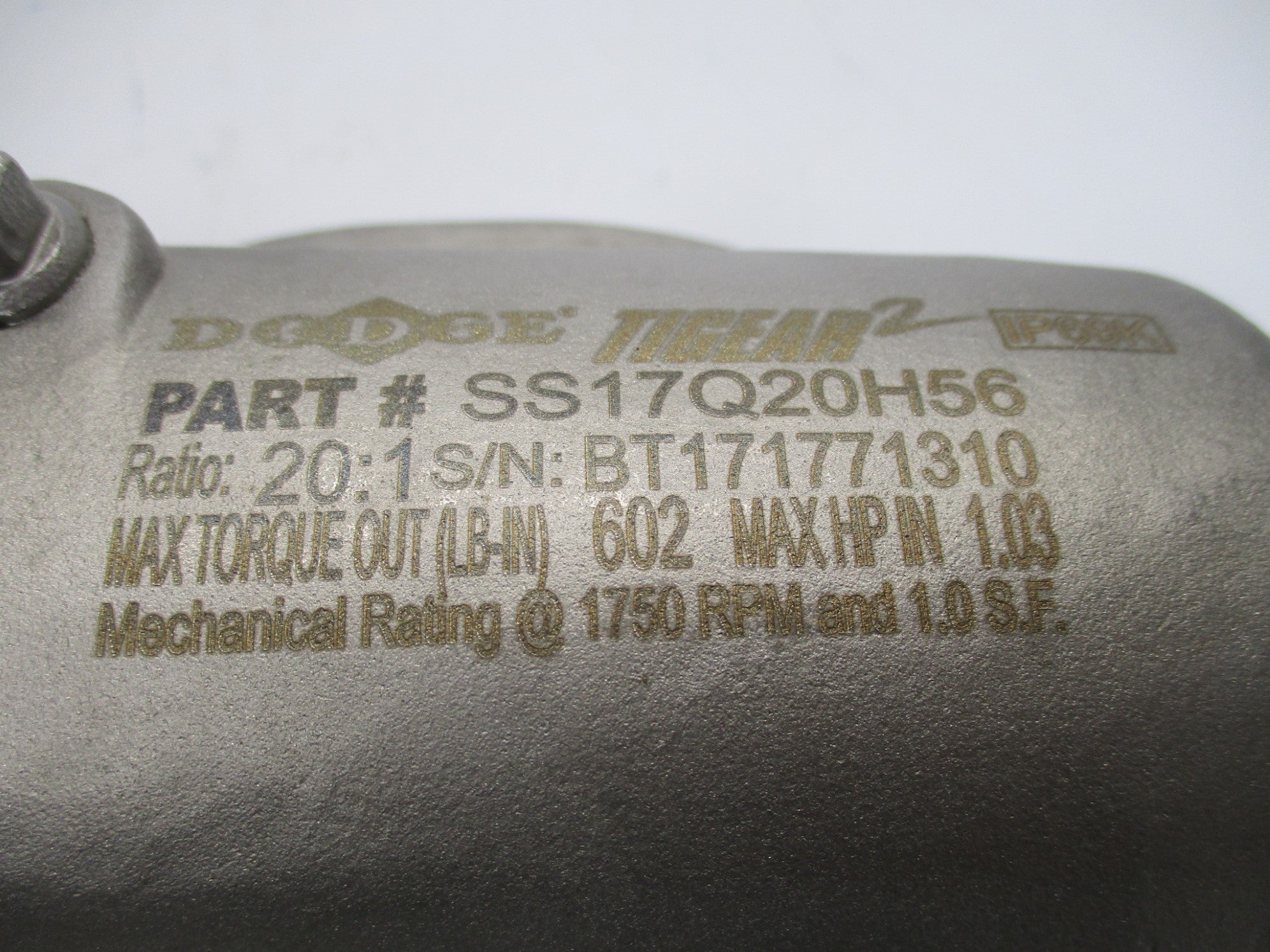 DODGE SS17Q20H56 NSMP