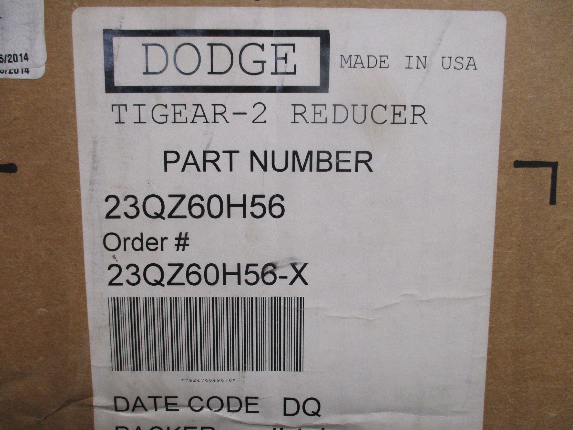 DODGE 23QZ60H56 NSMP