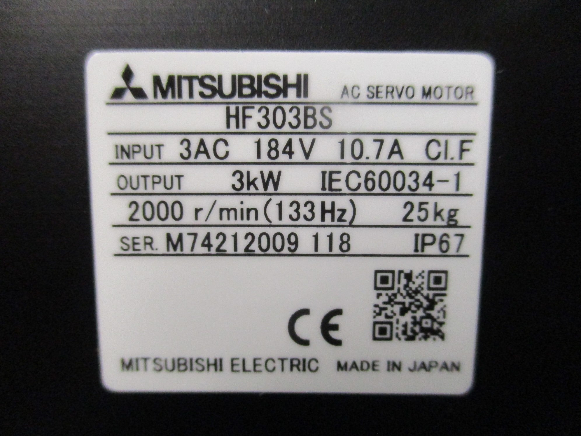 MITSUBISHI HF303BS-A48 NSMP
