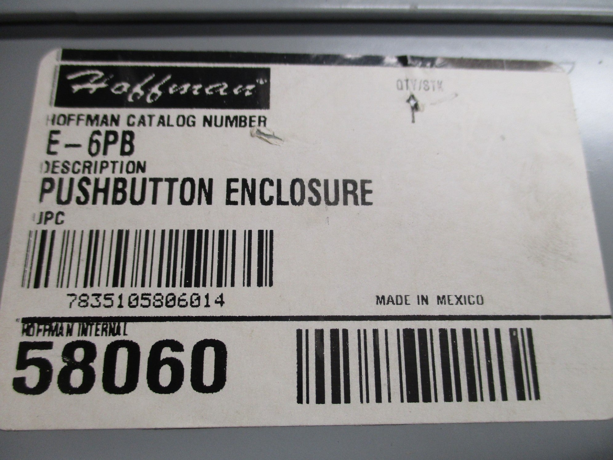 HOFFMAN E-6PB NSNP