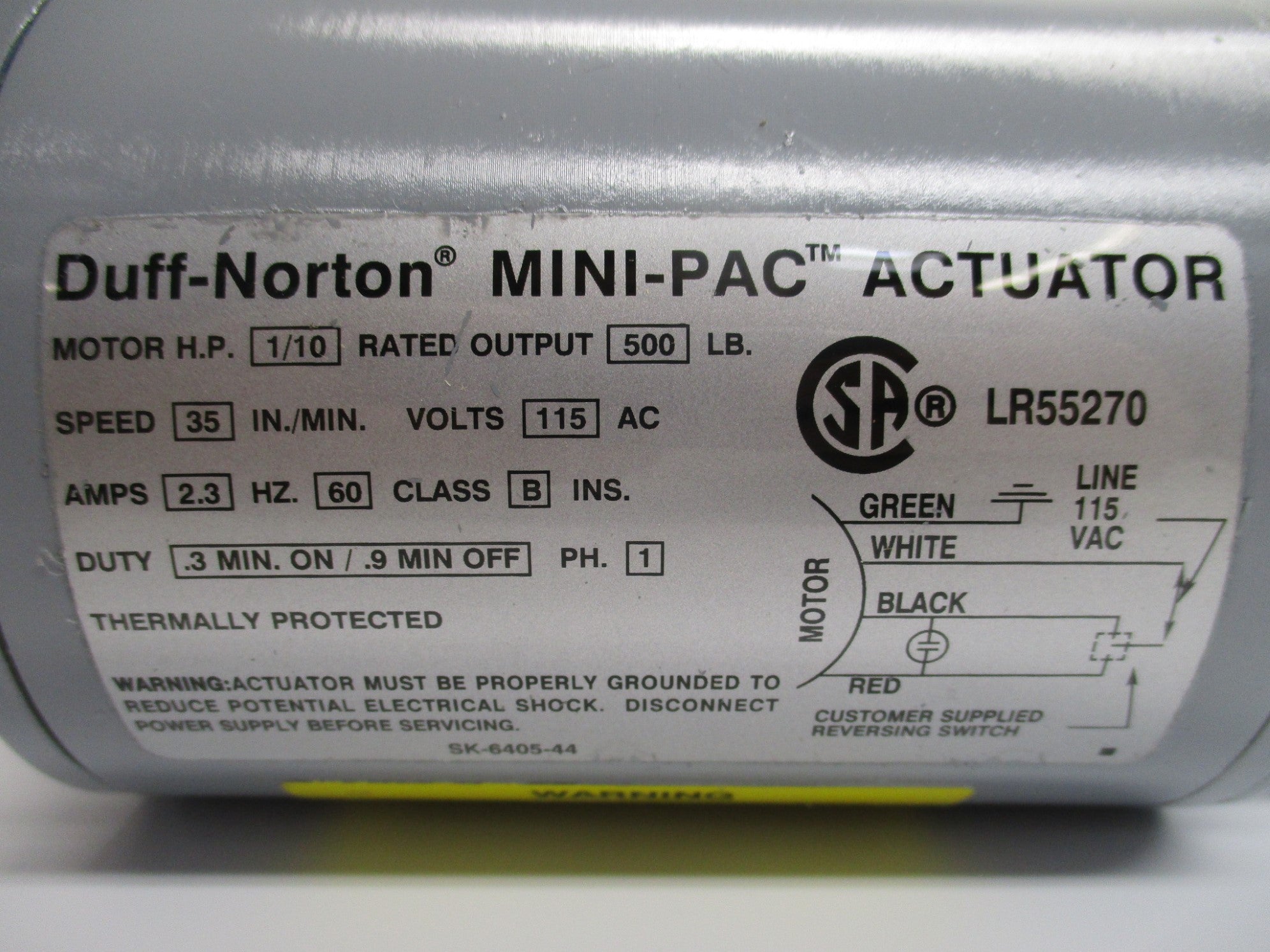 DUFF NORTON SPB6405-12 NSMP