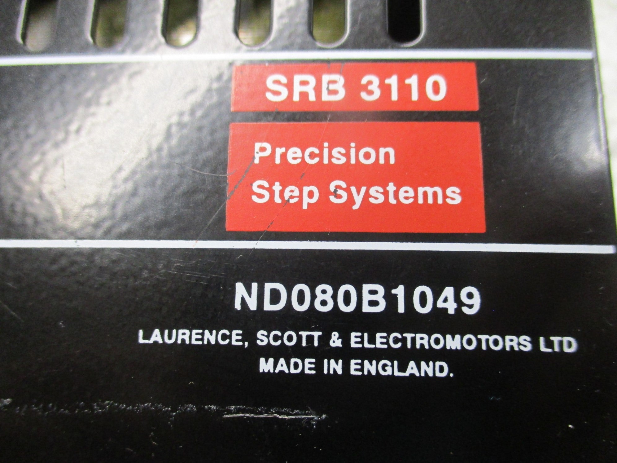 PRECISION STEP SYSTEMS SRB3110 ND080B1049 NSNP