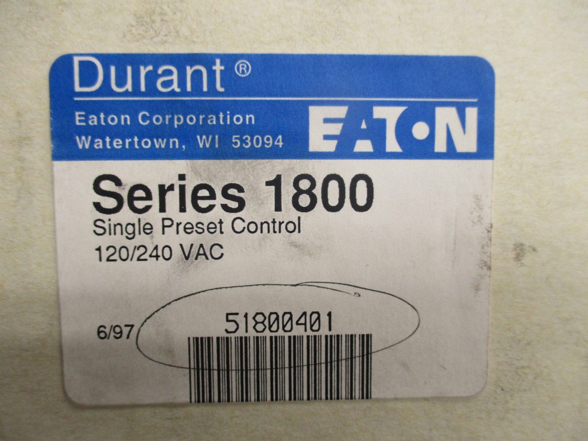 DURANT 51800-401 NSMP