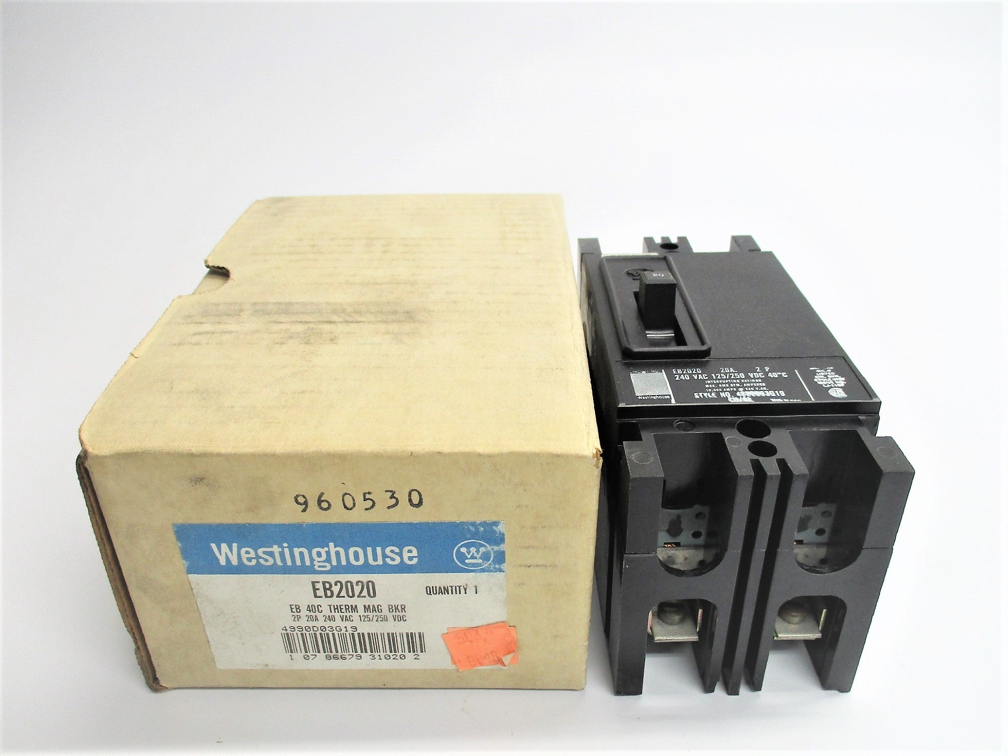 WESTINGHOUSE EB2020 20A 240V (BLACK) NSMP