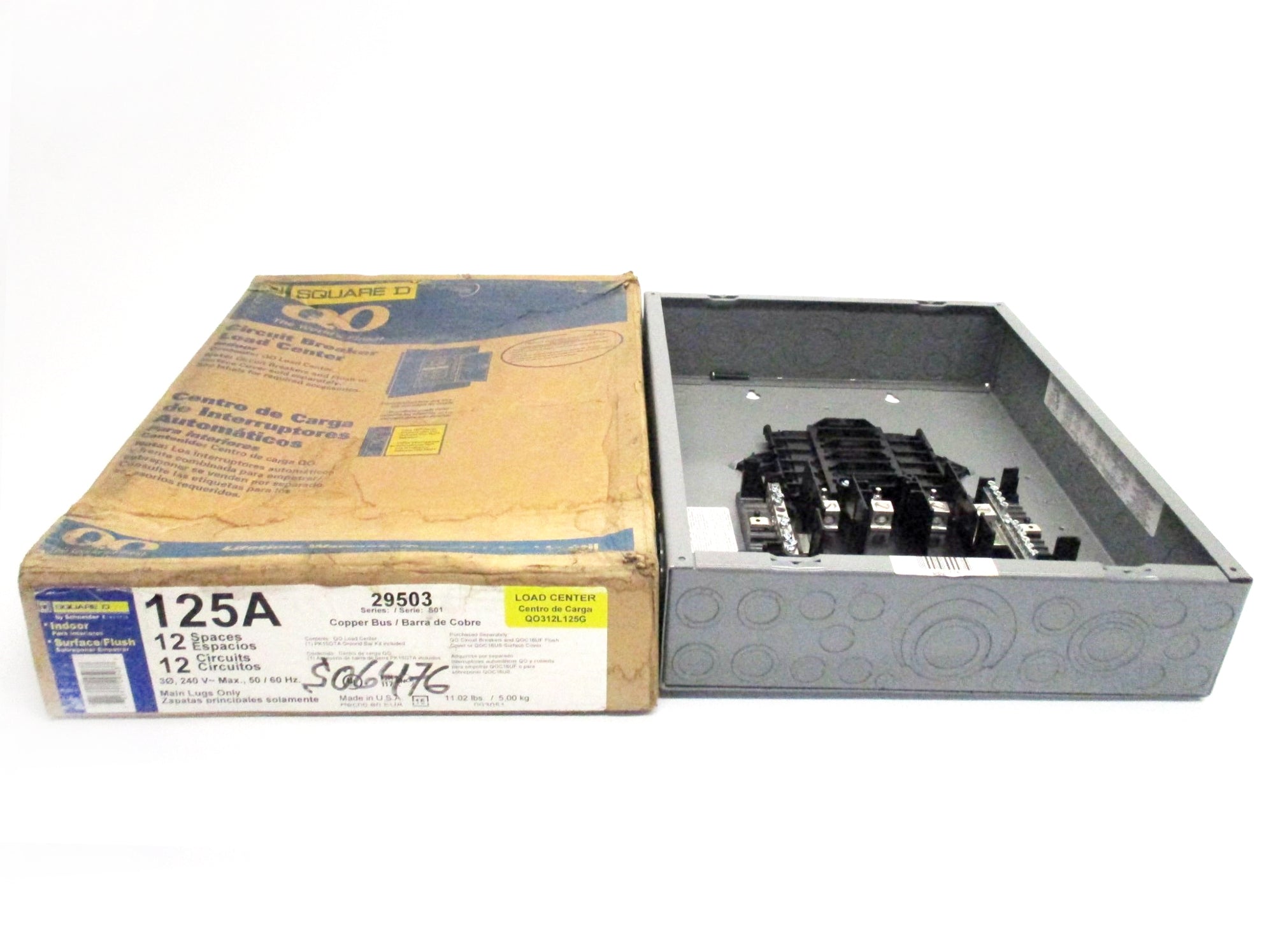 SQUARE D QO312L125G SER. S01 NSMP