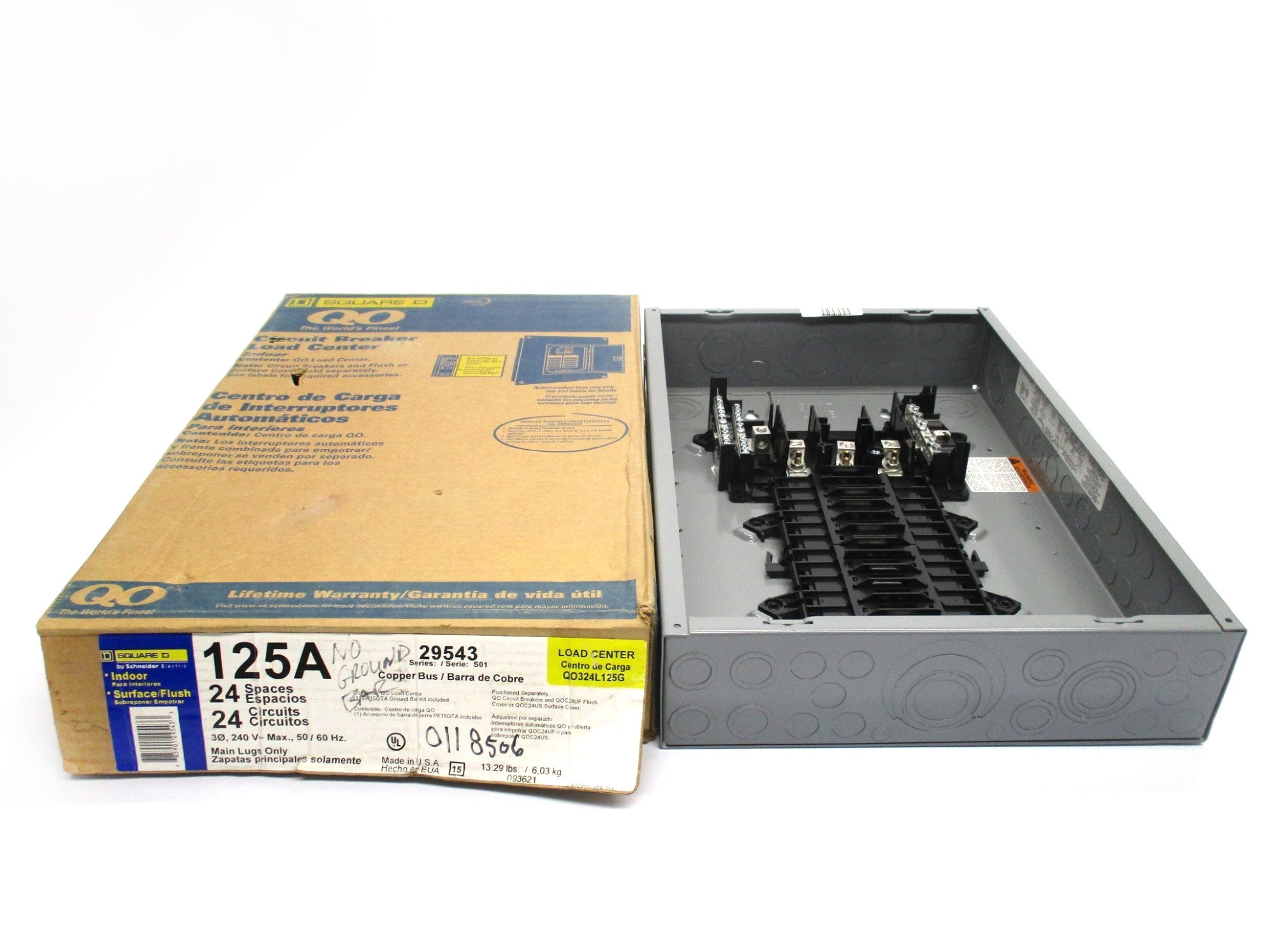 SQUARE D QO324L125G SER. S01 NSMP