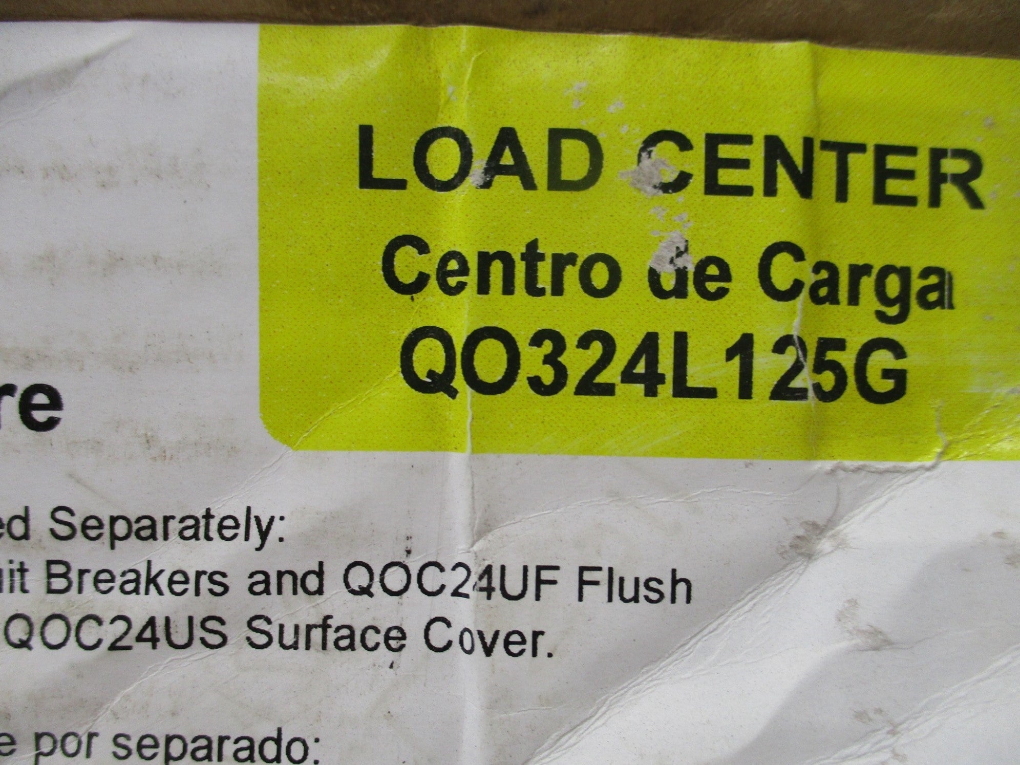 SQUARE D QO324L125G SER. S01 NSMP