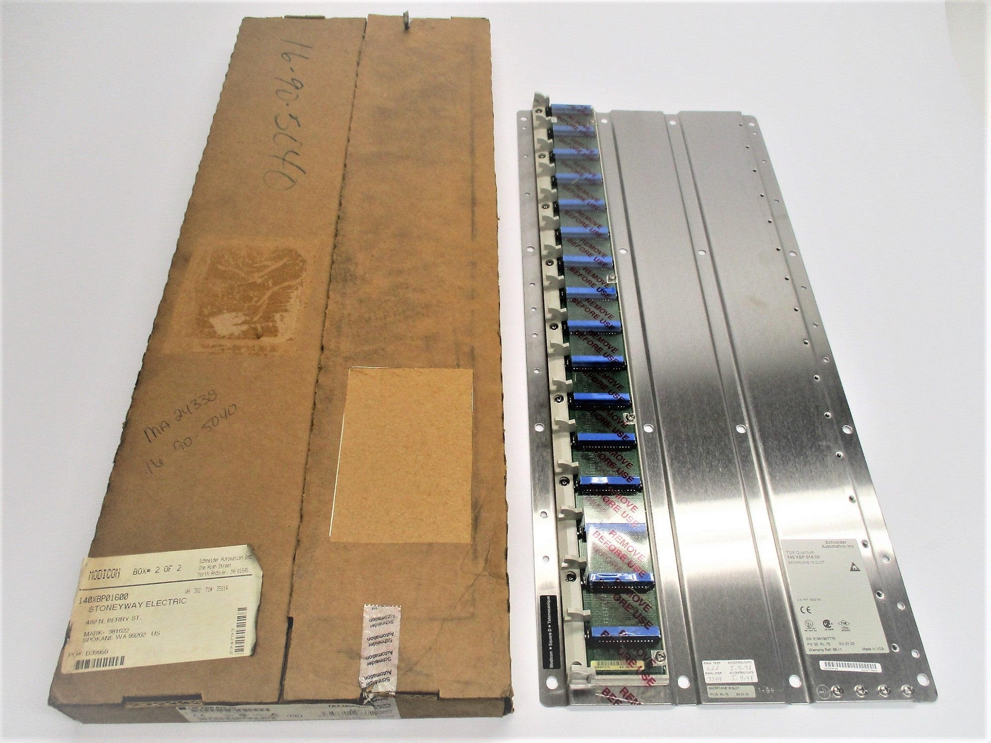 SCHNEIDER AUTOMATION 140XBP01600 NSMP