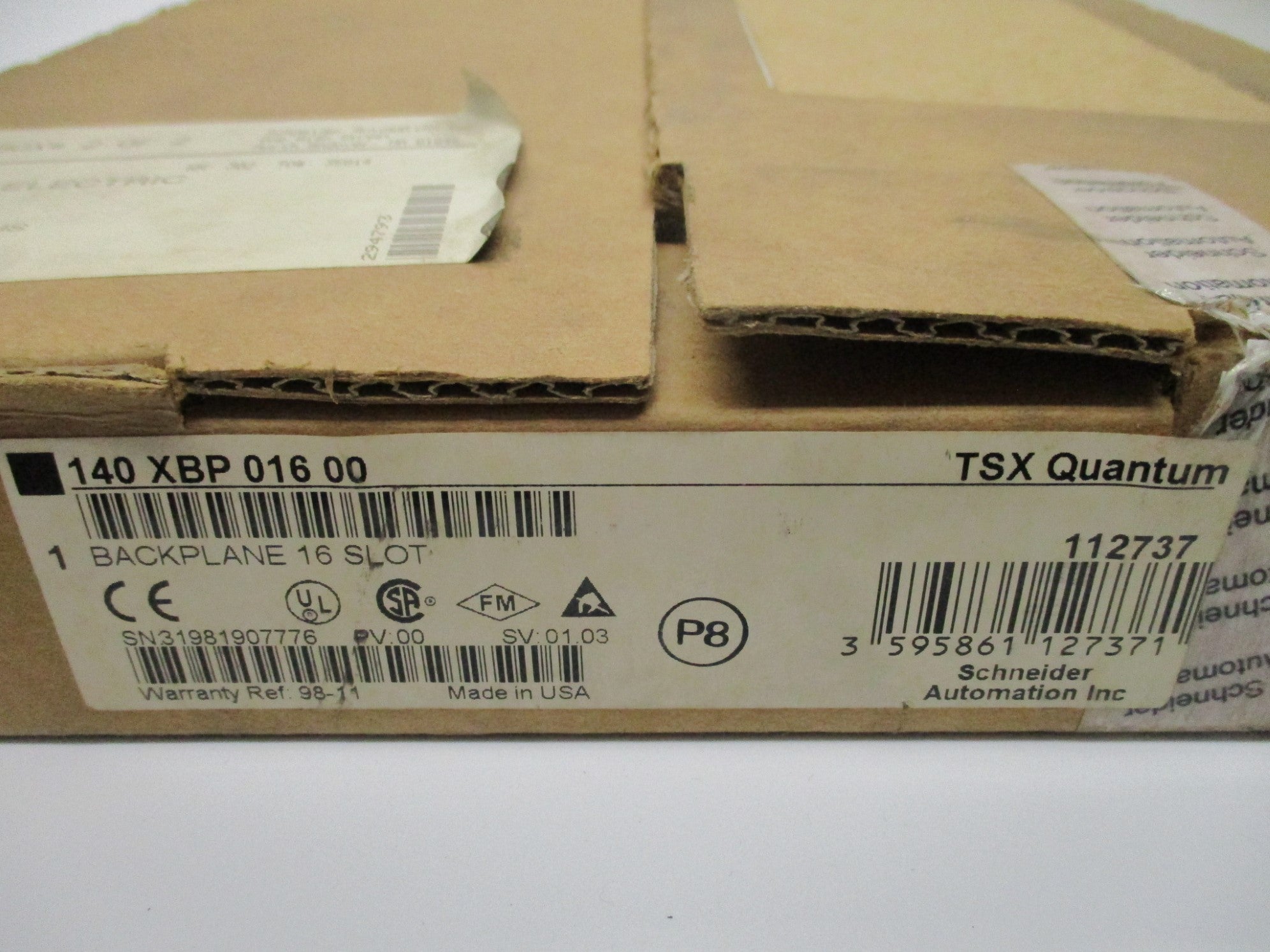 SCHNEIDER AUTOMATION 140XBP01600 NSMP