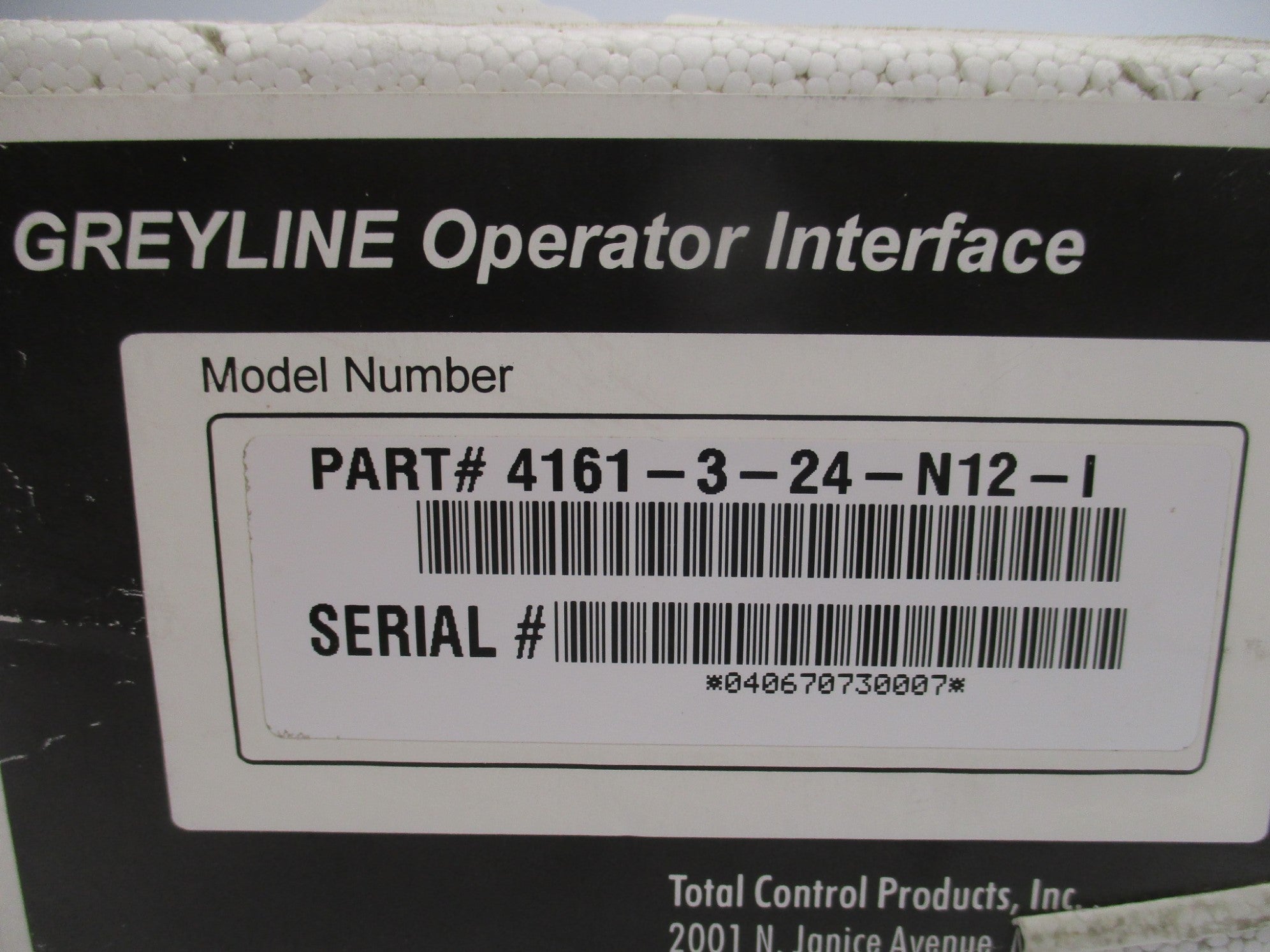 GREYLINE 4161-3-24-N12-I NSFS