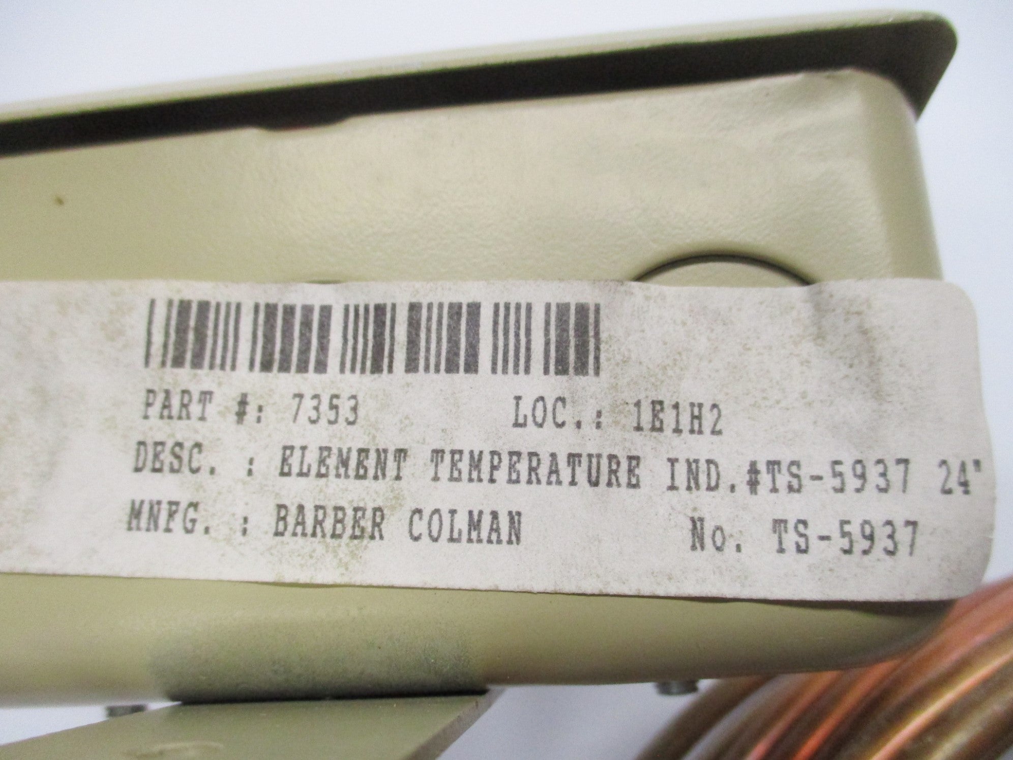 BARBER COLMAN TS-5937 NSNP