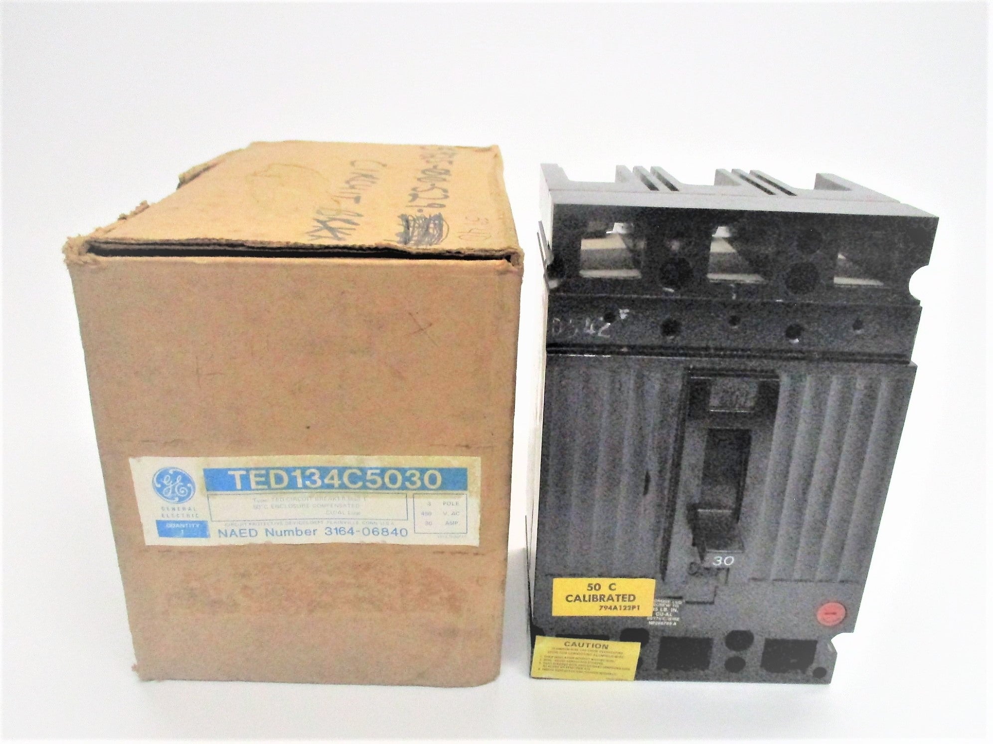 GENERAL ELECTRIC TED134C5030 30A 480V (BLACK) NSNP