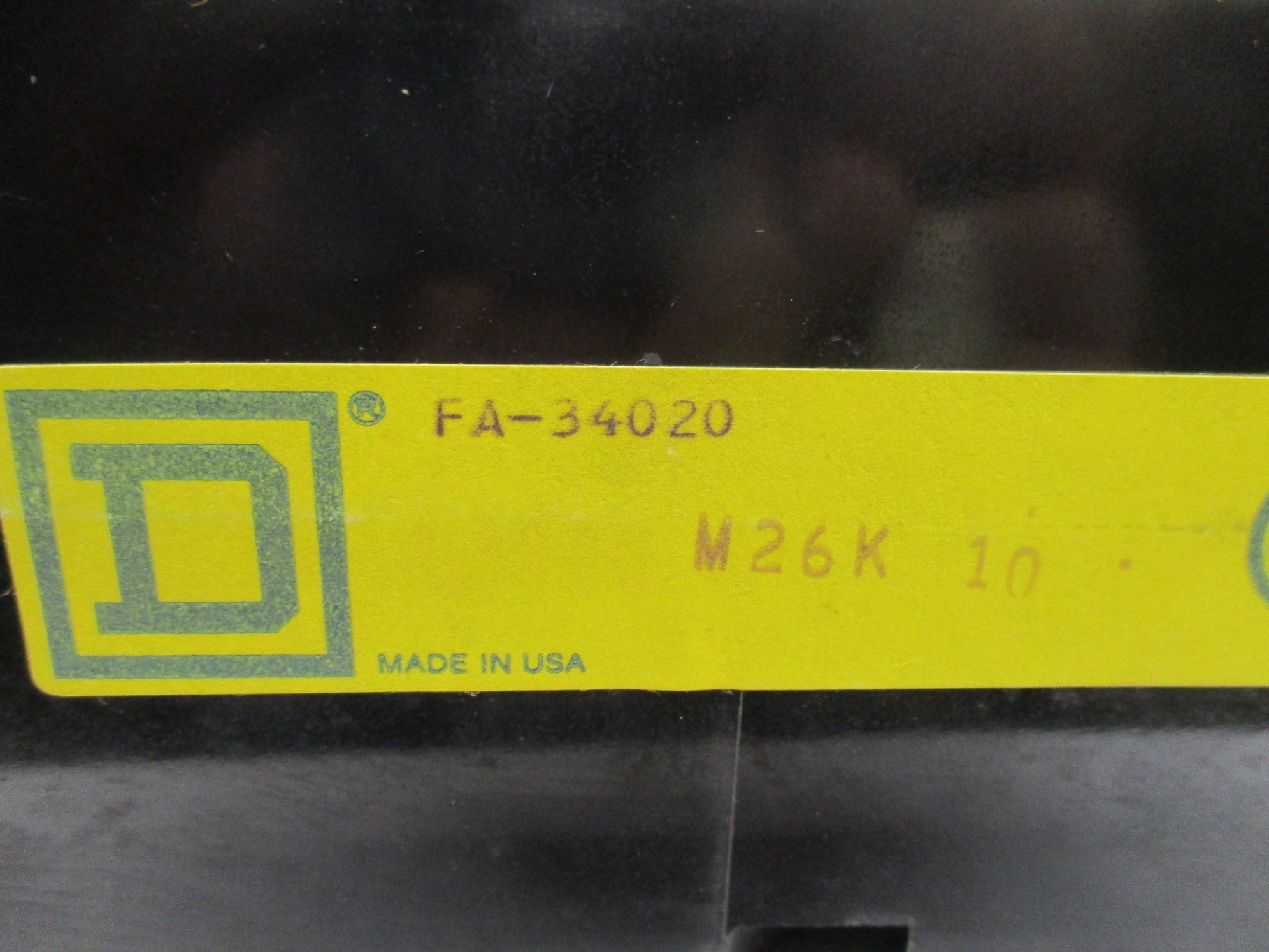 SQUARE D FA-34020 20A 480V (BLACK) NSNP