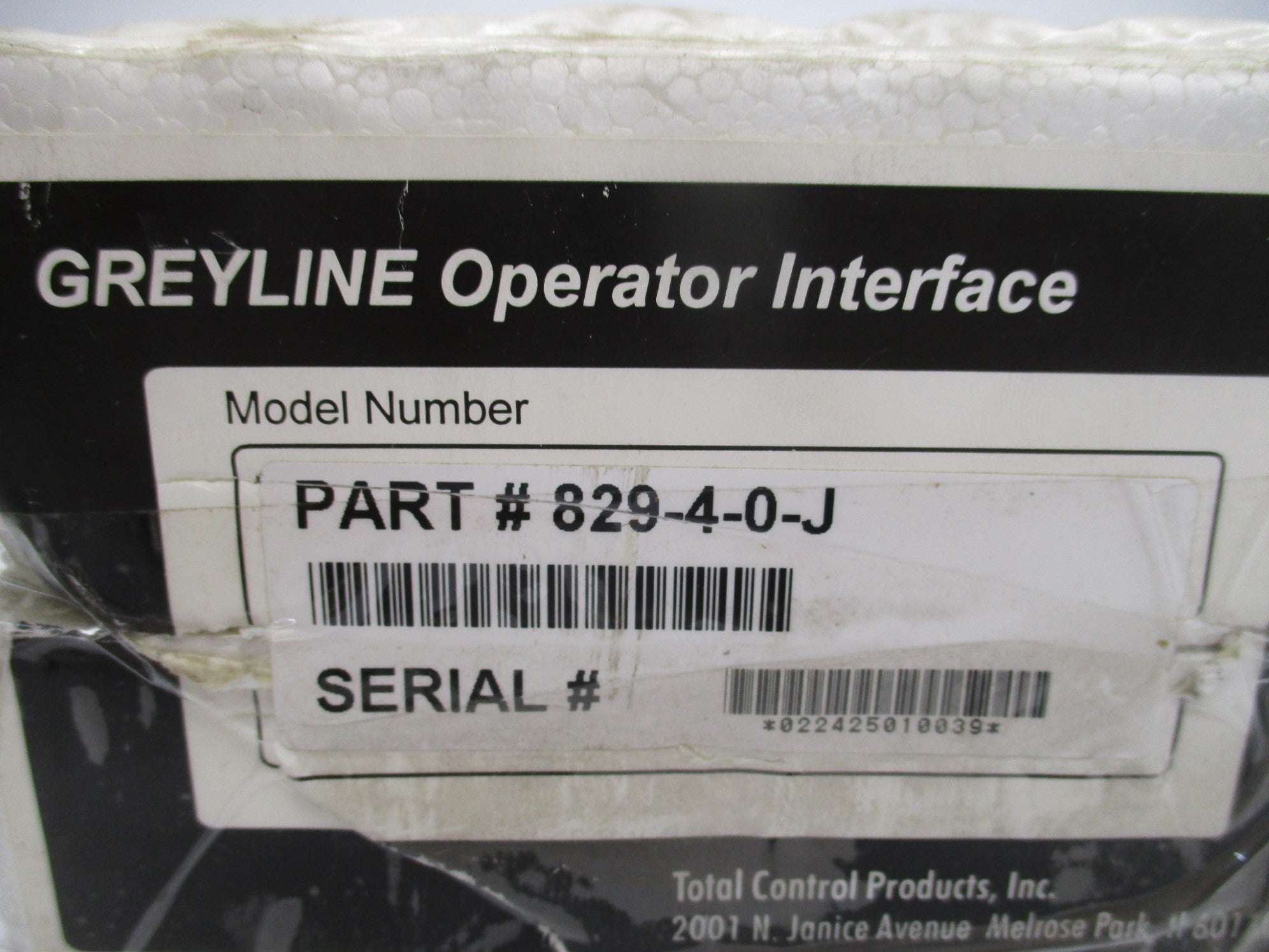 GREYLINE 829-4-0-J NSMP