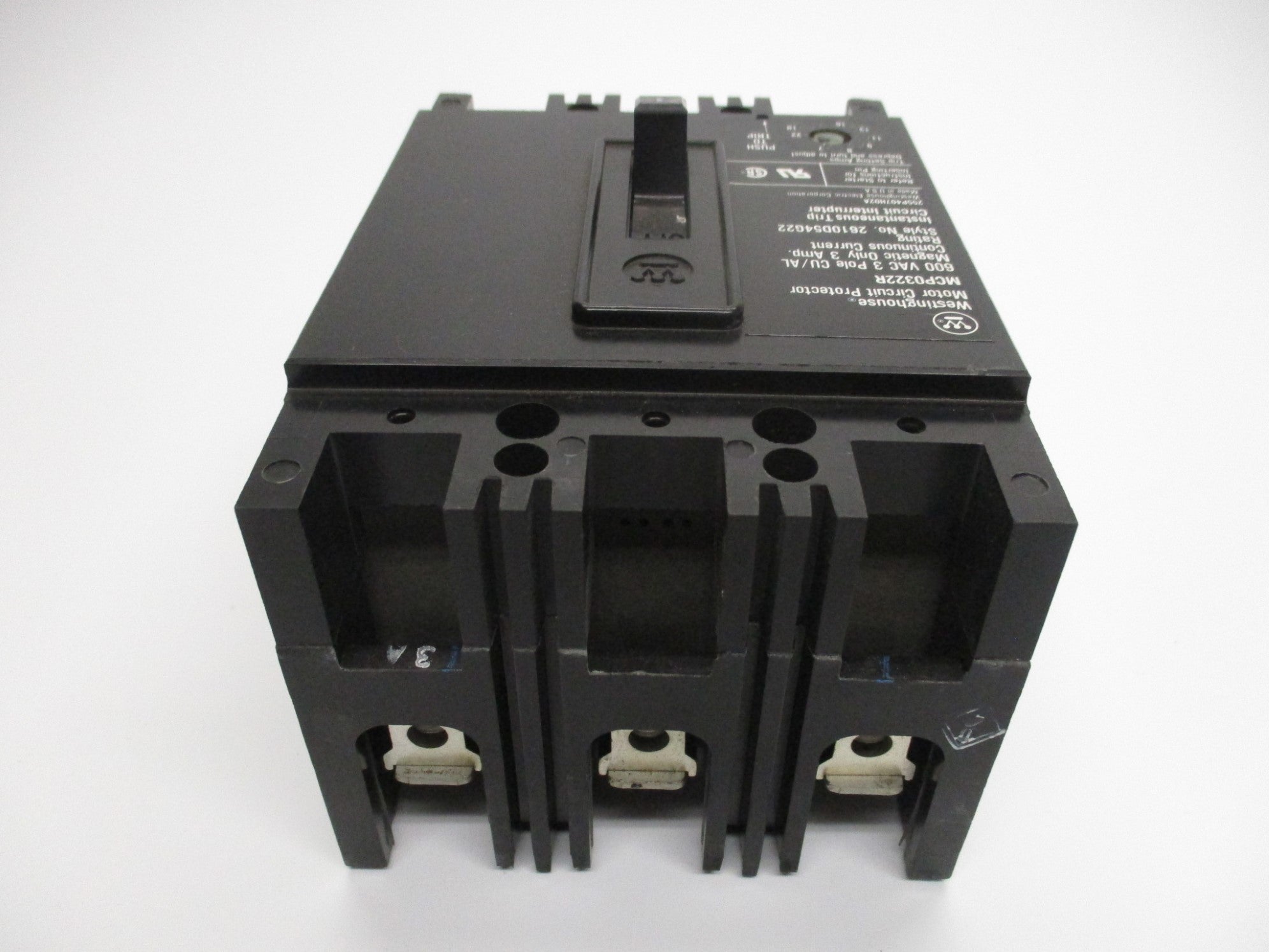 WESTINGHOUSE MCP0322R 3A 600V (BLACK) NSMP