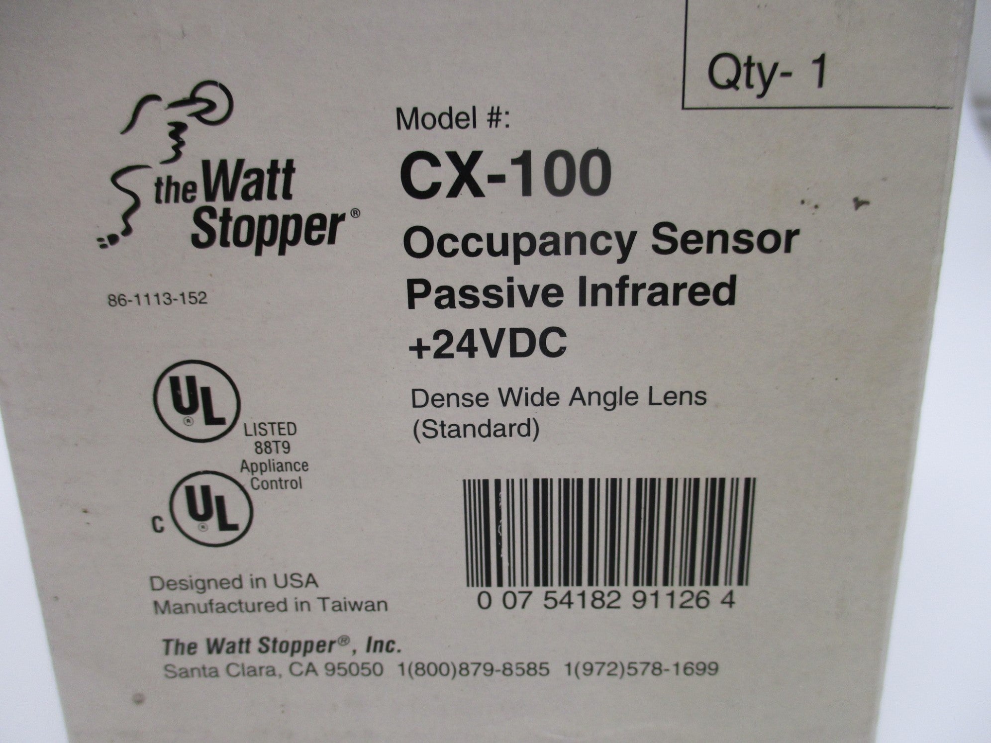 THE WATT STOPPER CX-100 NSMP
