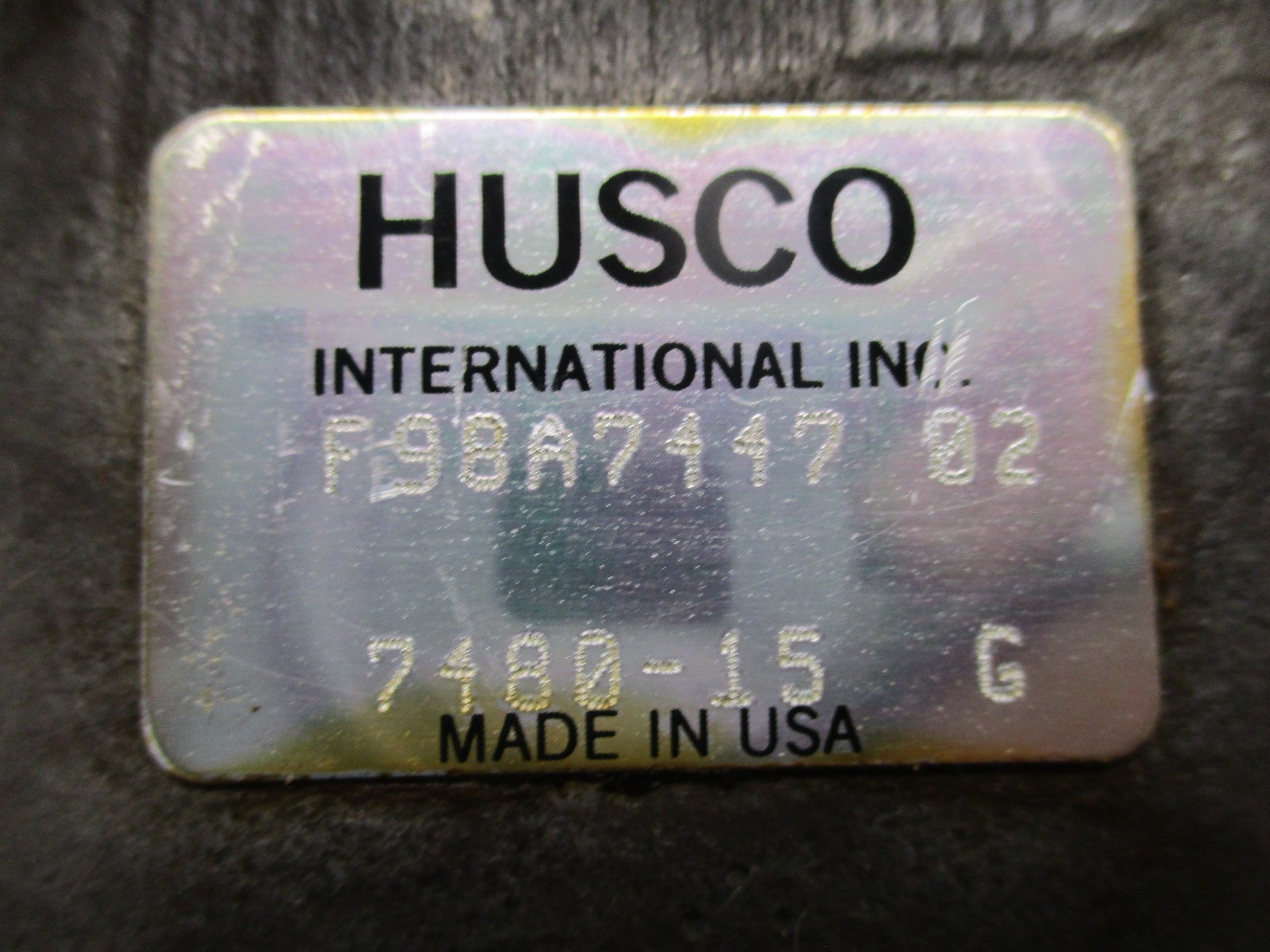 HUSCO F98A7447 NSNP