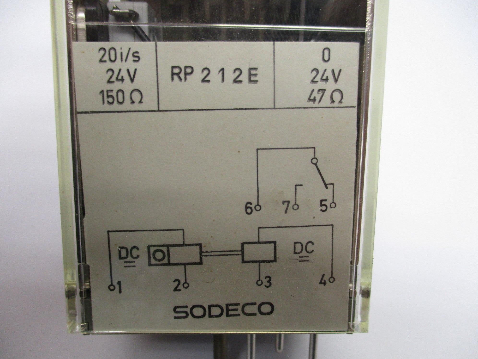 SODECO RP212E NSNP