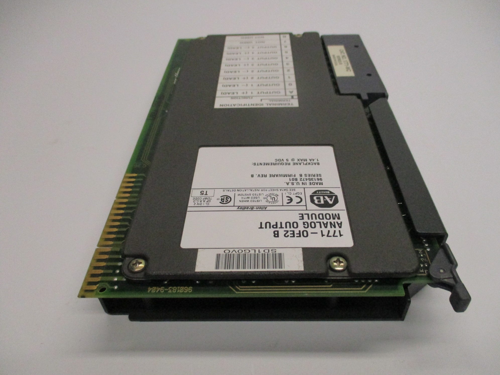 ALLEN BRADLEY 1771-OFE2 SER. B F/W B NSNP