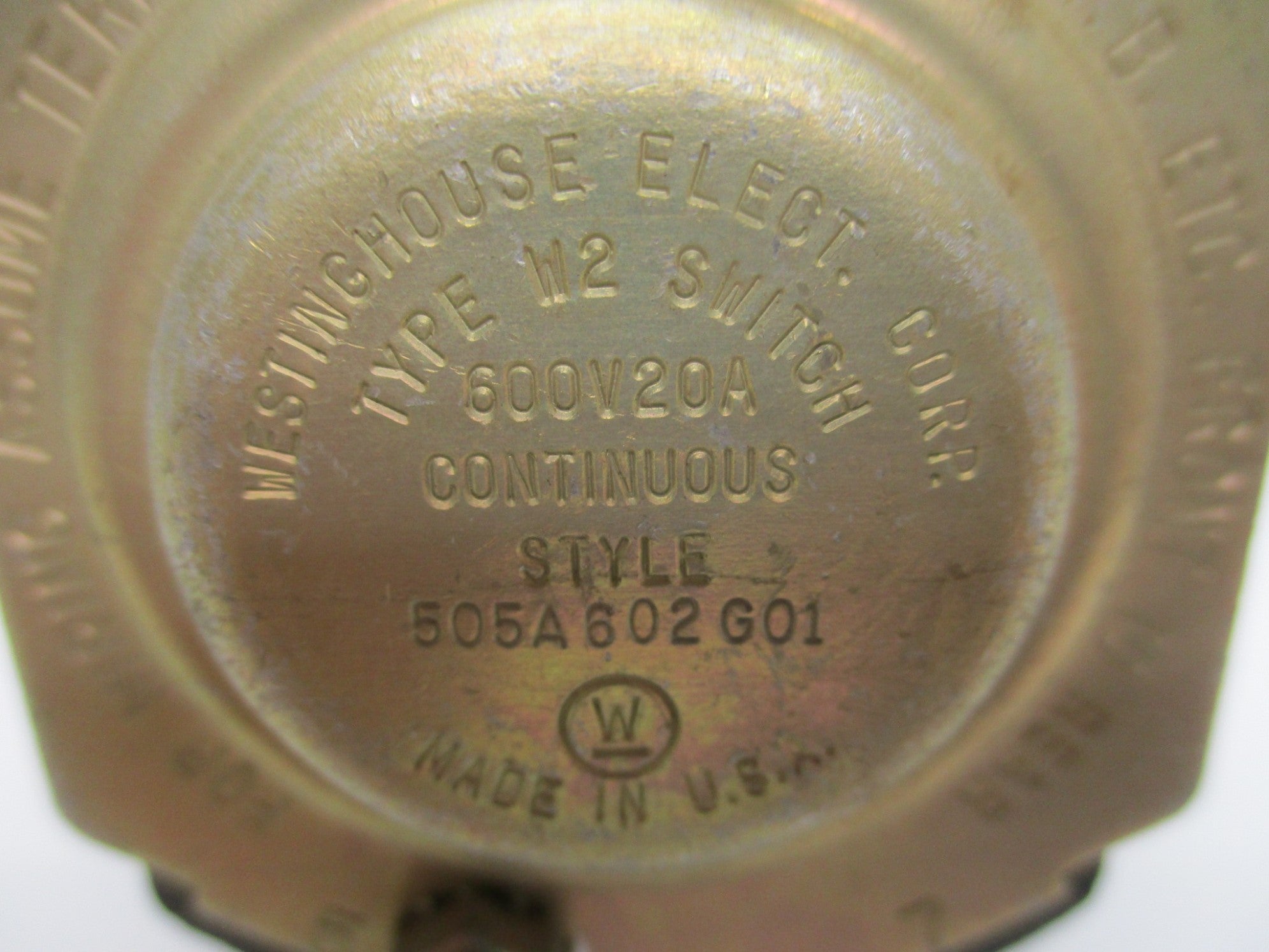 WESTINGHOUSE 505A602G01 UNMP