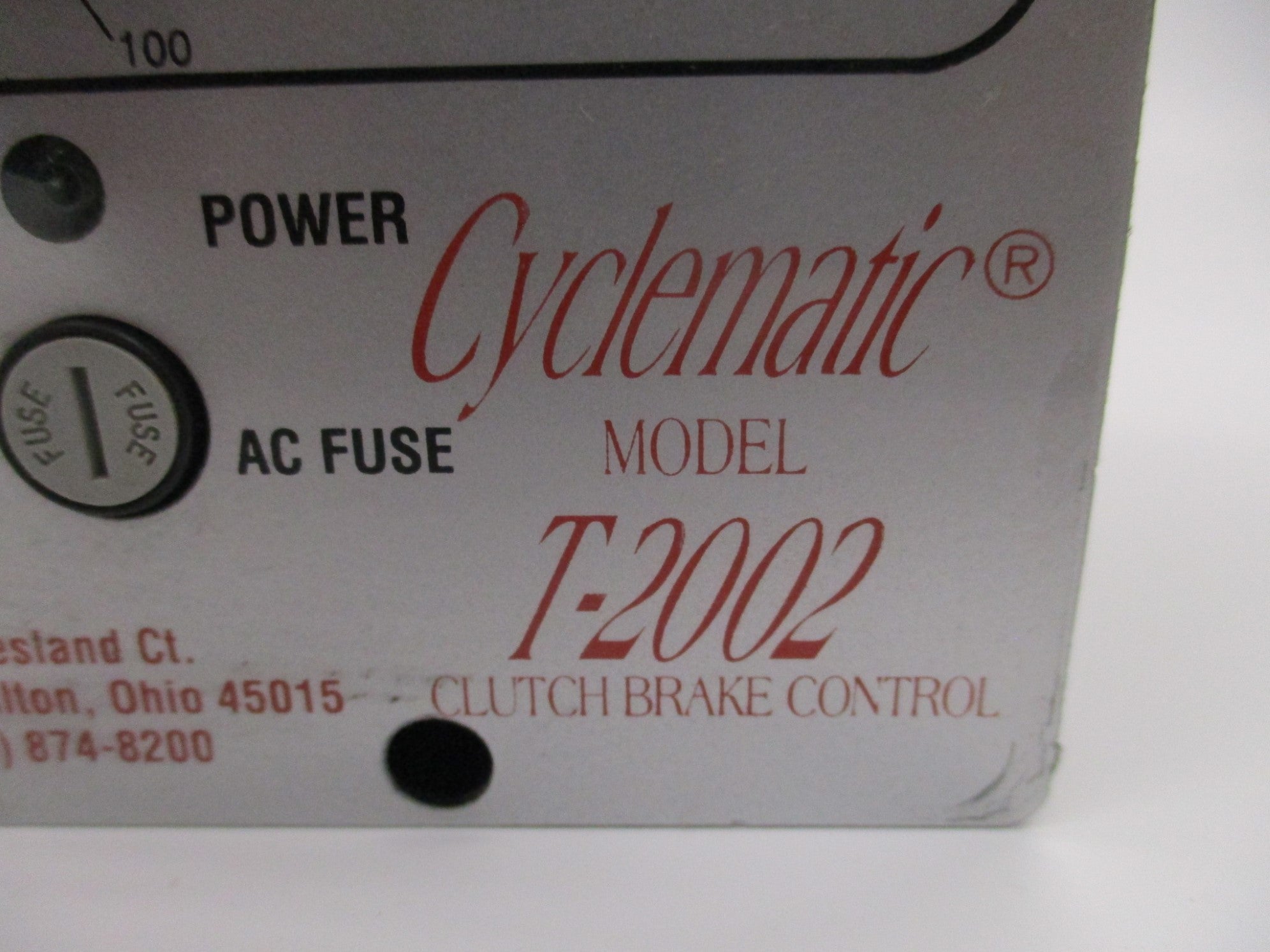 CYCLEMATIC T-2002 NSNP