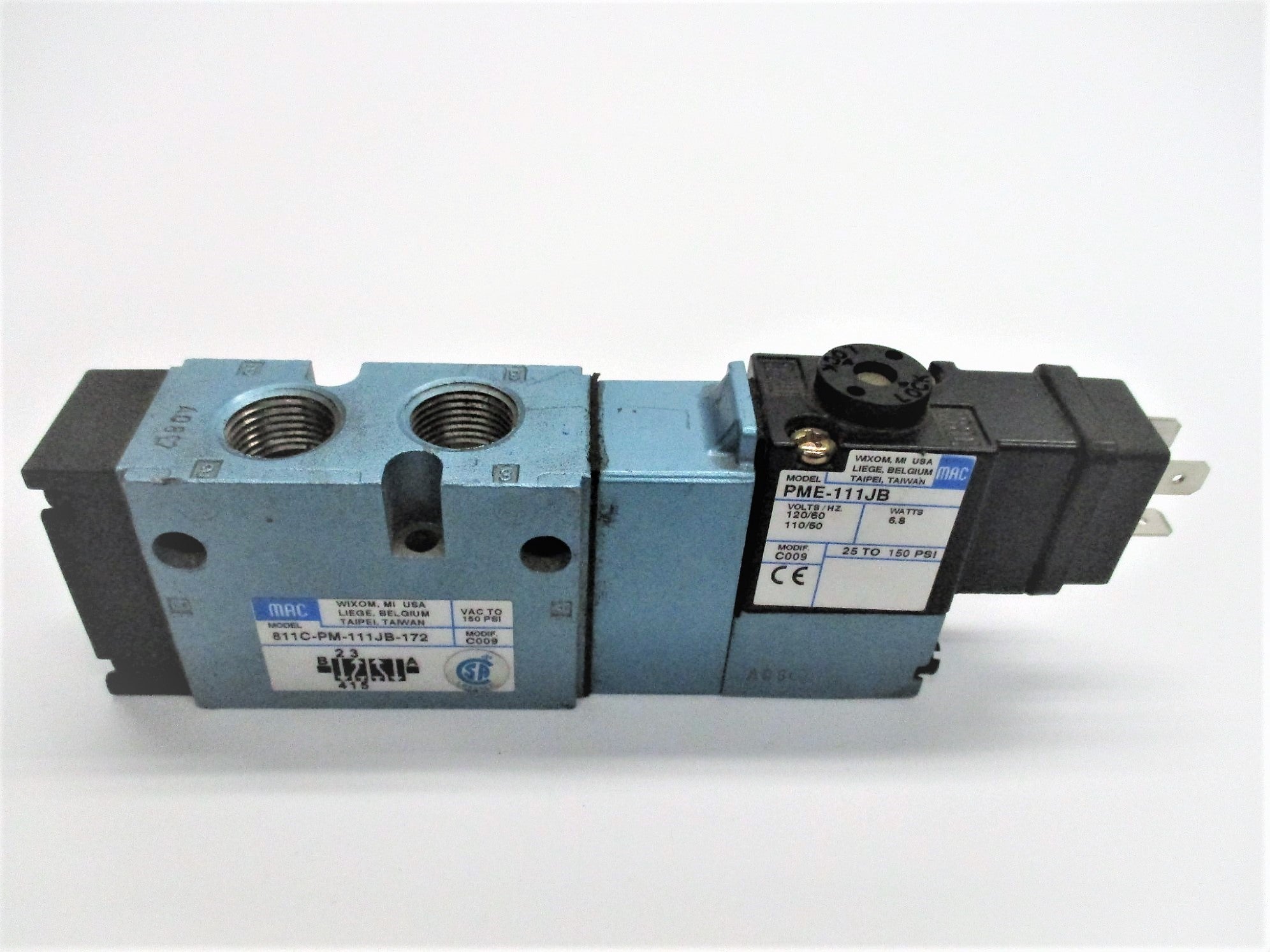 MAC 811C-PM-111JB-172 120V UNMP