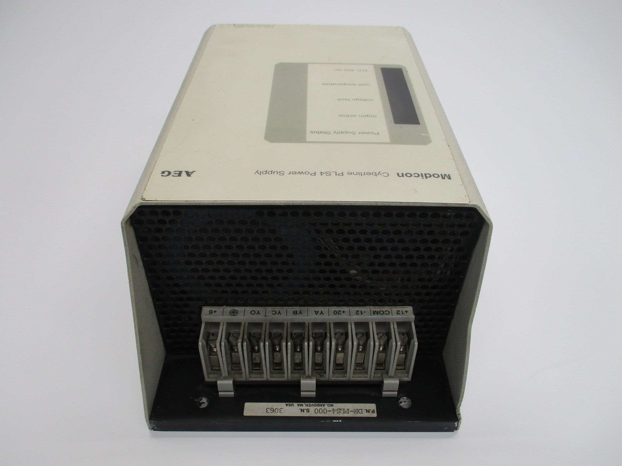 MODICON DR-PLS4-000 600V 10A UNMP