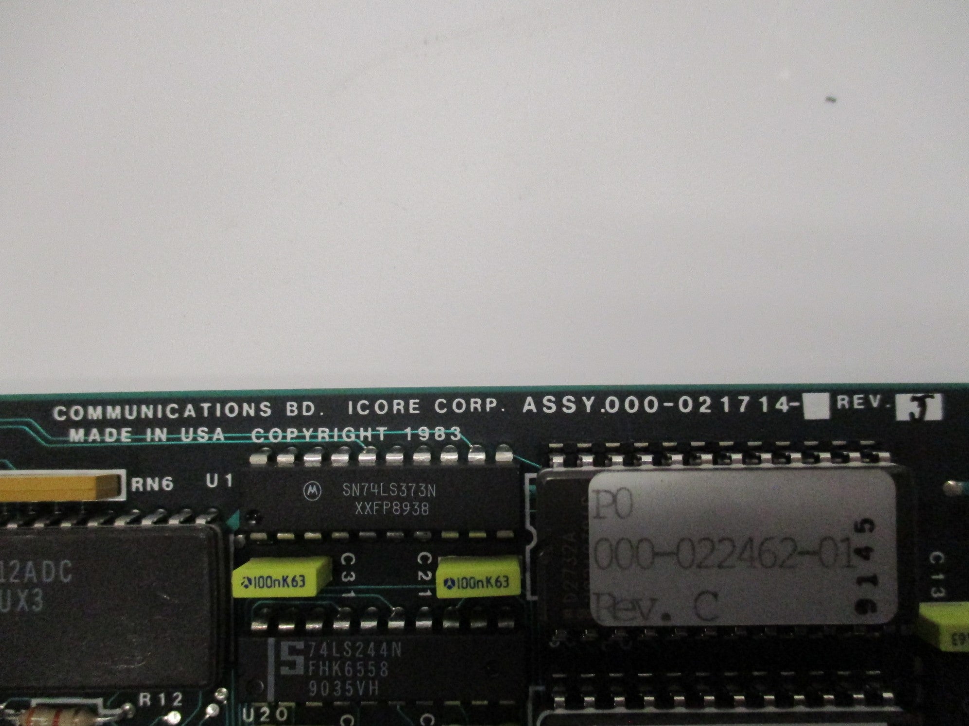 ICORE 000-021714 REV. J UNMP