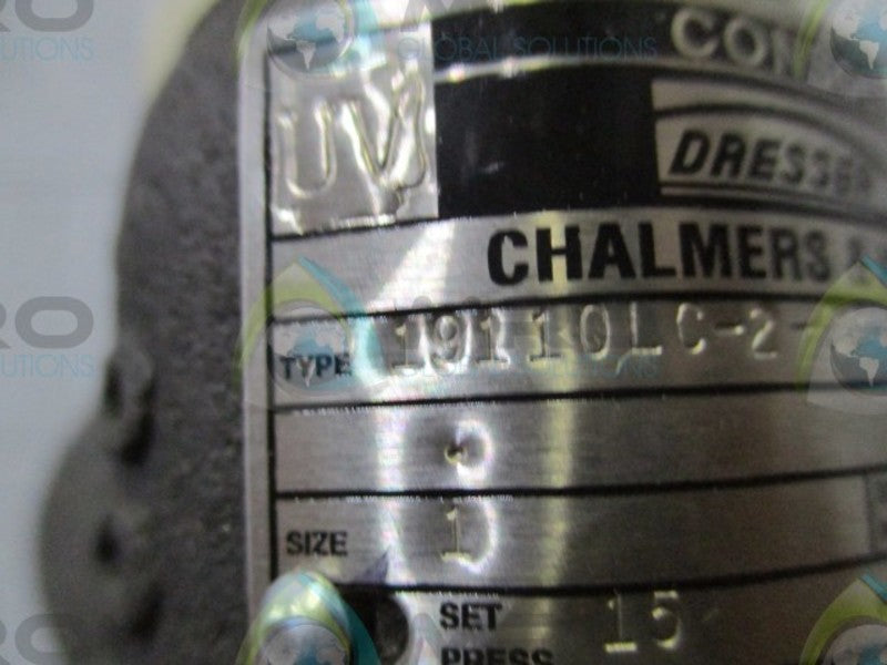 DRESSER CONSOLIDATED 19110LC-2-CC-MS-33-MT-FT-SS RELIEF VALVE  NSNP