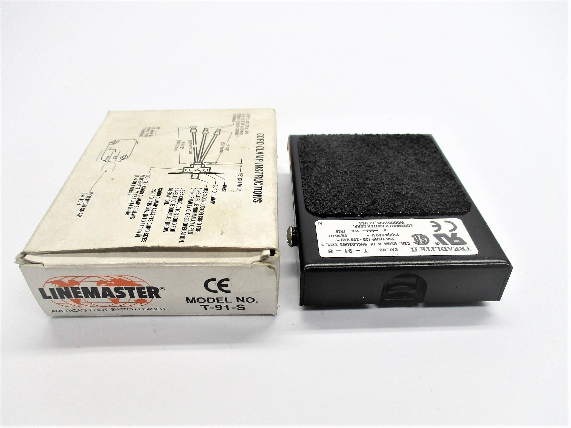 LINEMASTER T-91-S 125-250VAC 15A NSMP