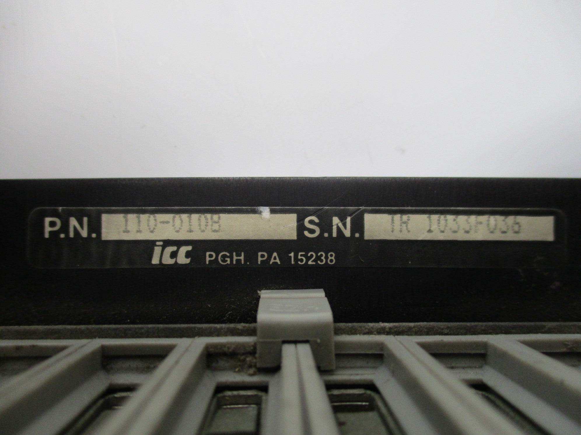ICC 110-0108 UNMP