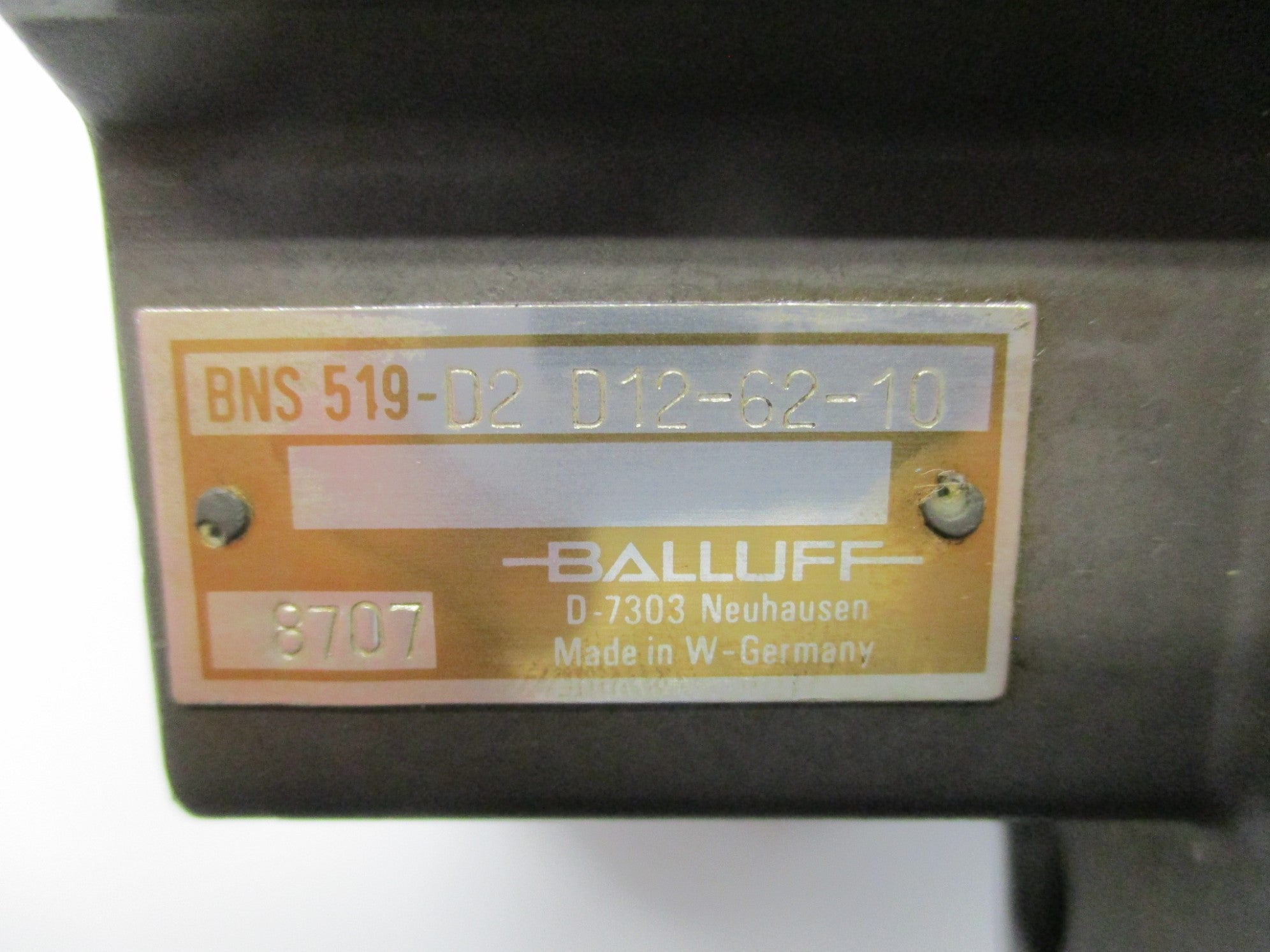 BALLUFF BNS519-D2D12-62-10 UNMP