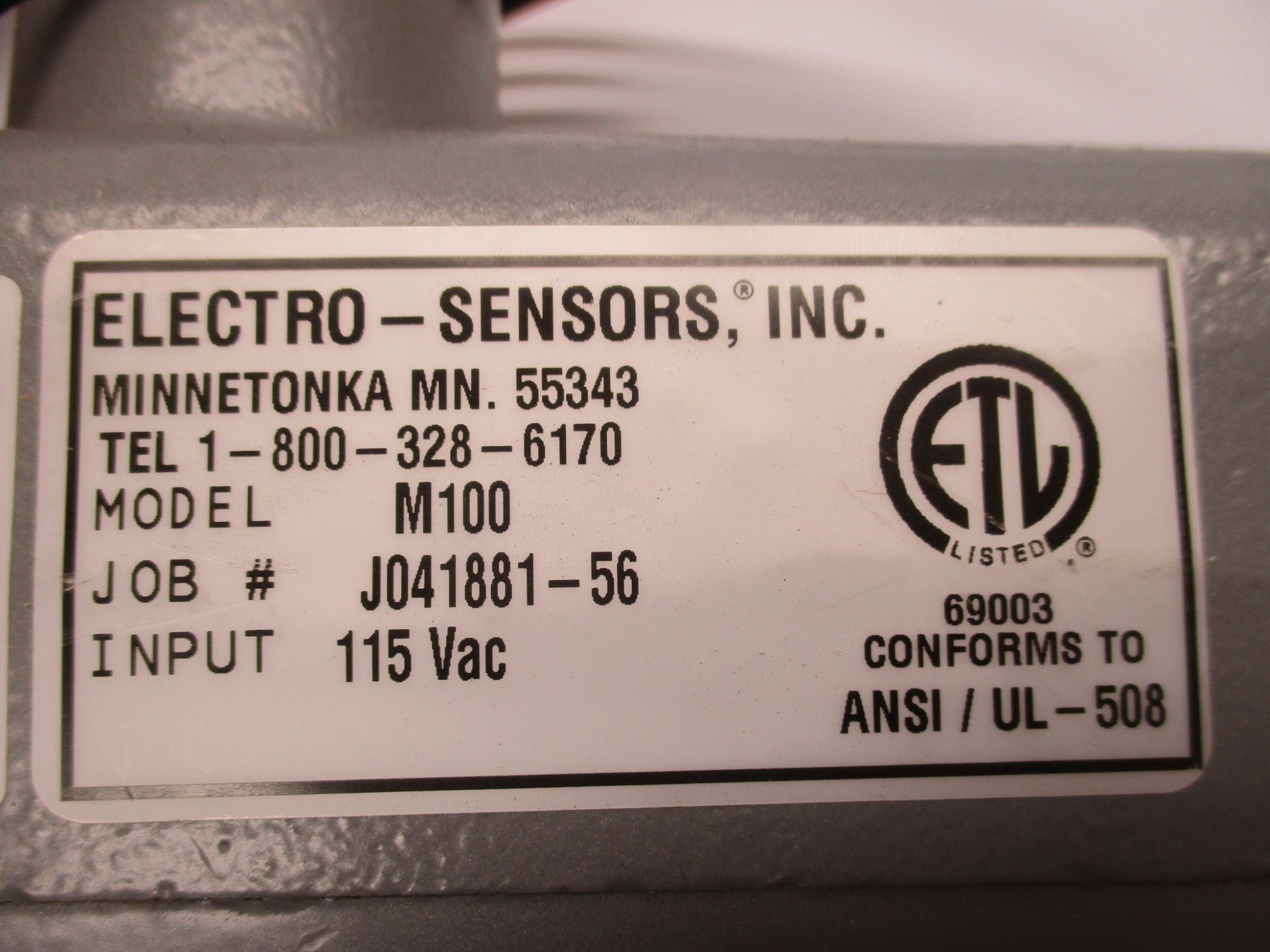 ELECTRO SENSOR M100 NSNP