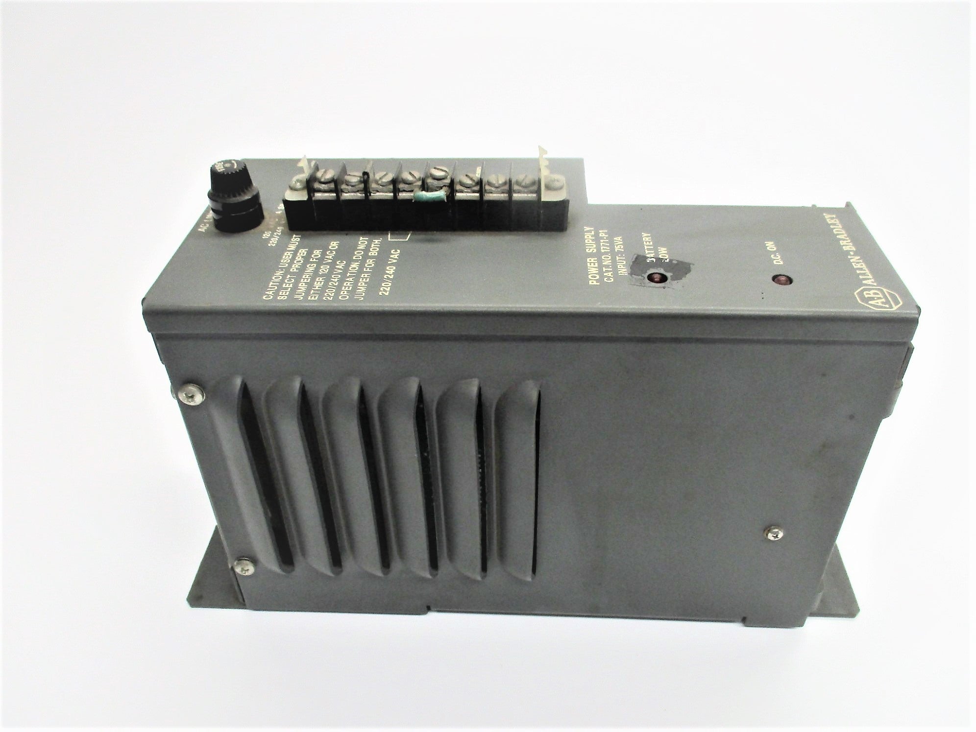 ALLEN BRADLEY 1771-PA SER. B 120/220V 1/.5A UNMP