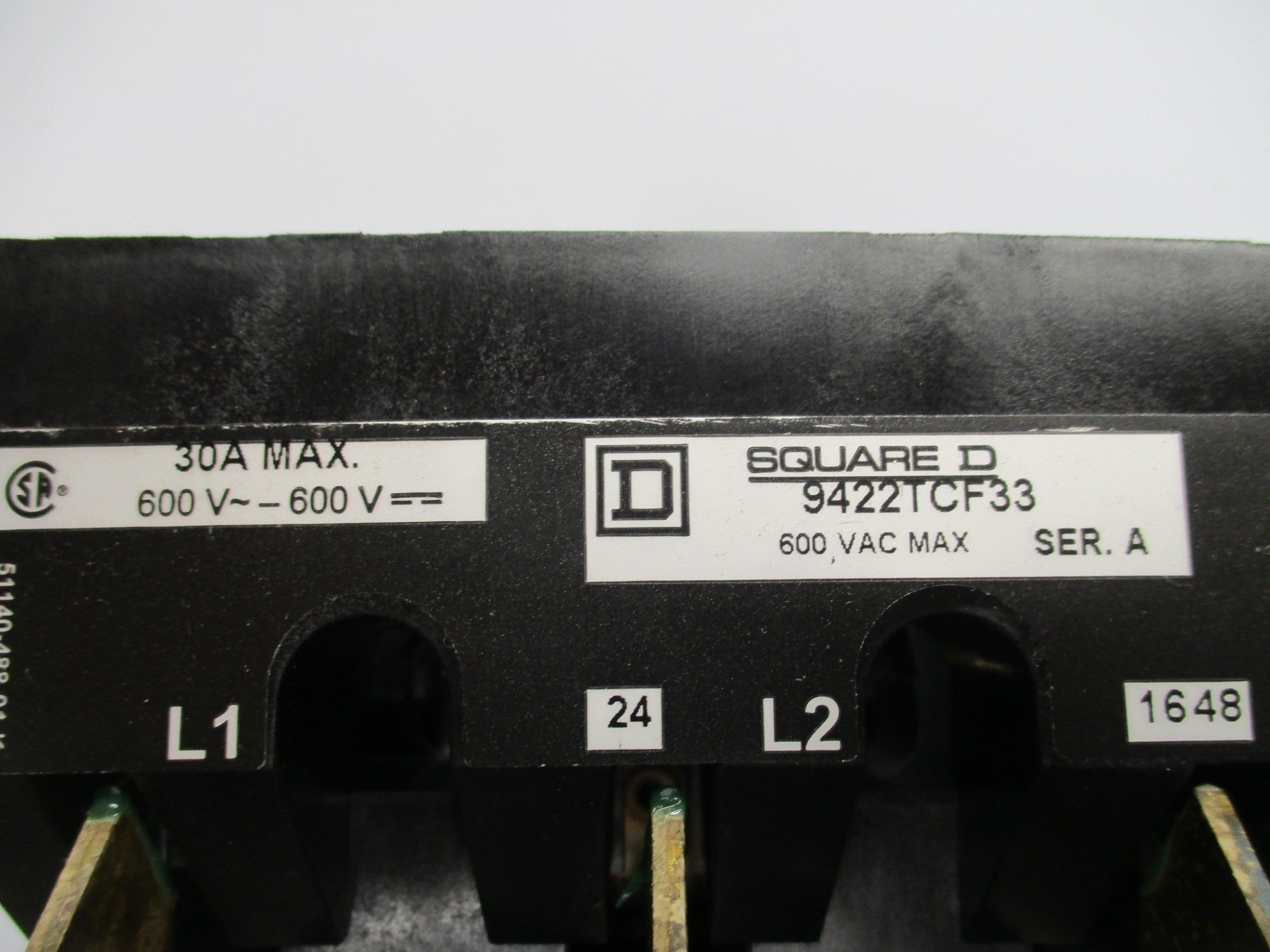 SQUARE D 9422TCF33 SER. A NSMP