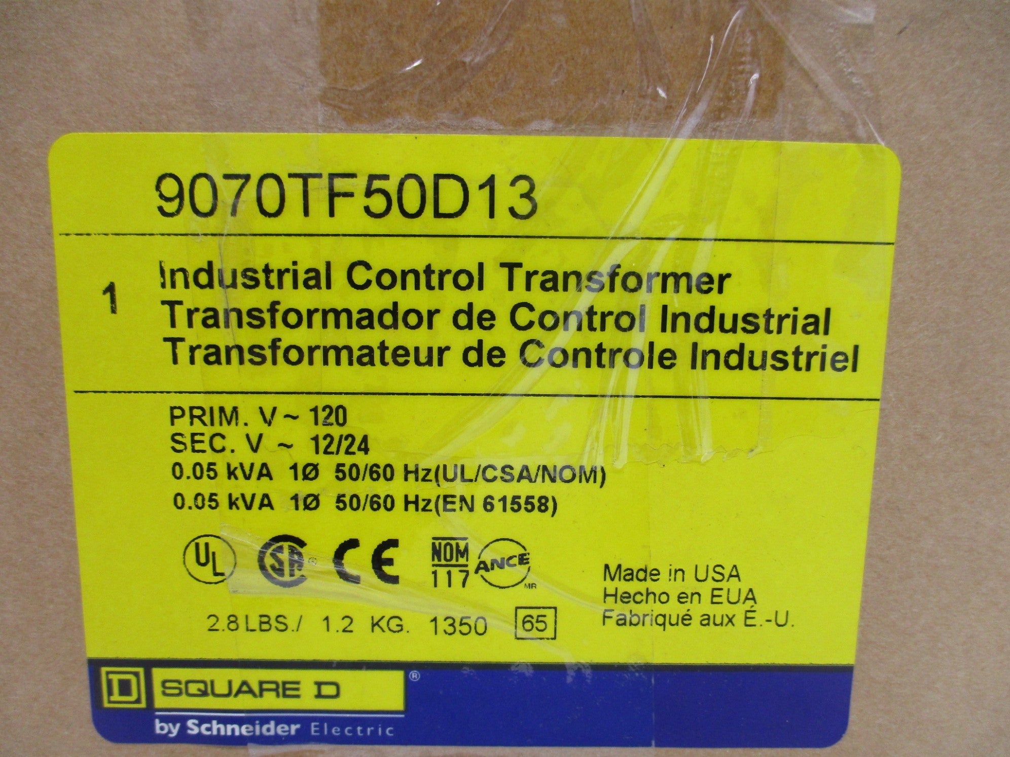 SQUARE D 9070TF50D13 NSMP