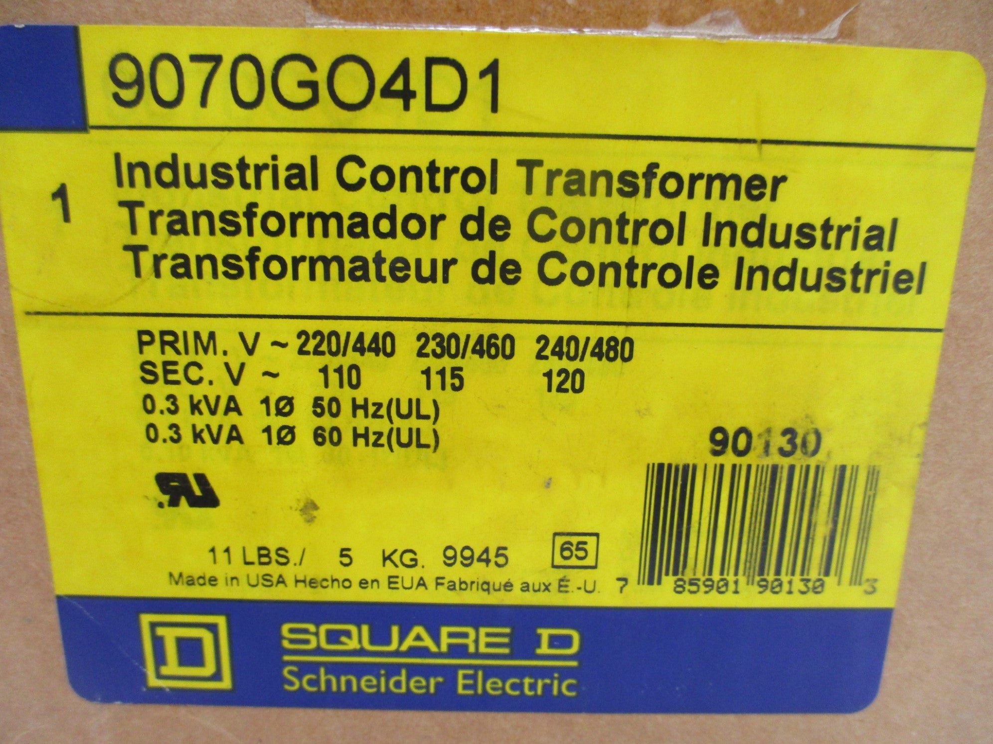 SQUARE D 9070GO4D1 NSMP