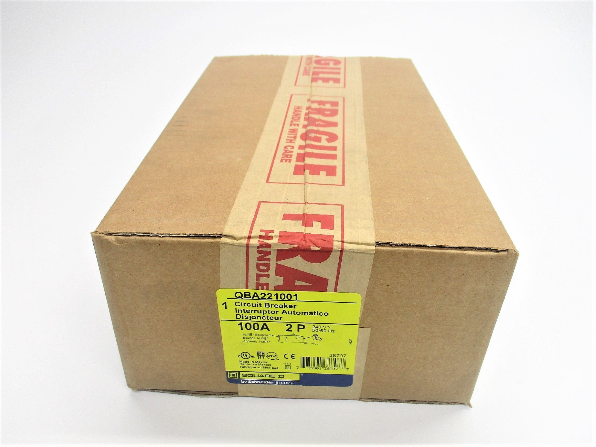 SQUARE D QBA221001 100A 240V NSFS