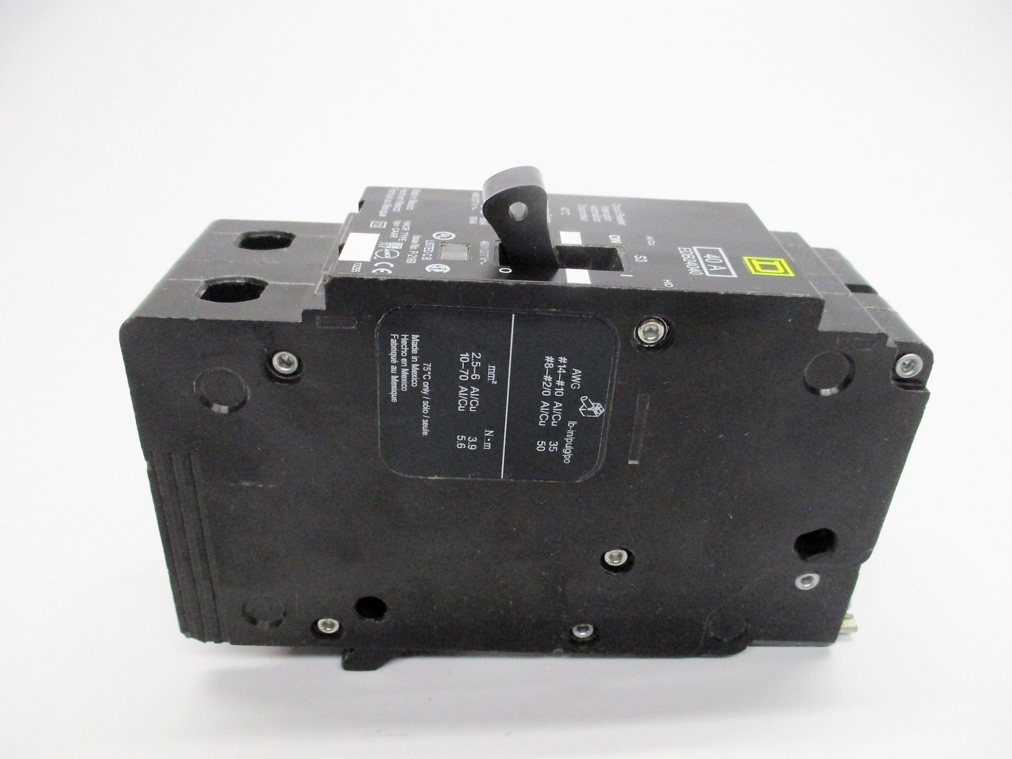 SQUARE D EDB24040 40A 480V NSNP