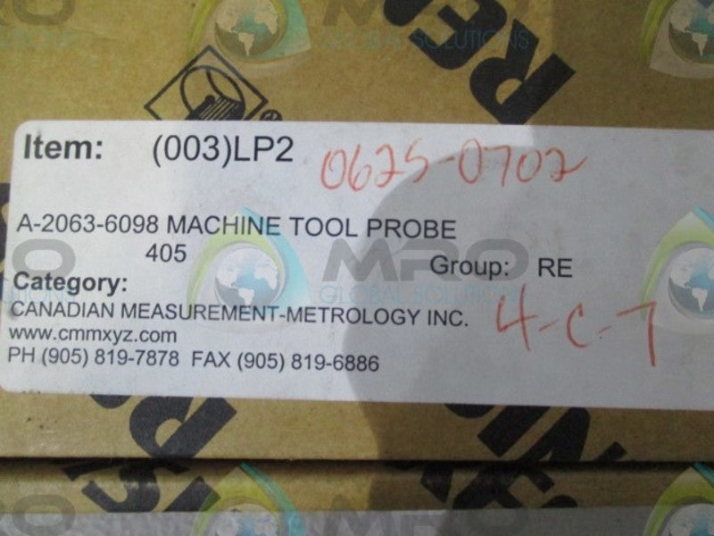 RENISHAW A-2063-6098-13 LP2 PROBE KIT  NSMP