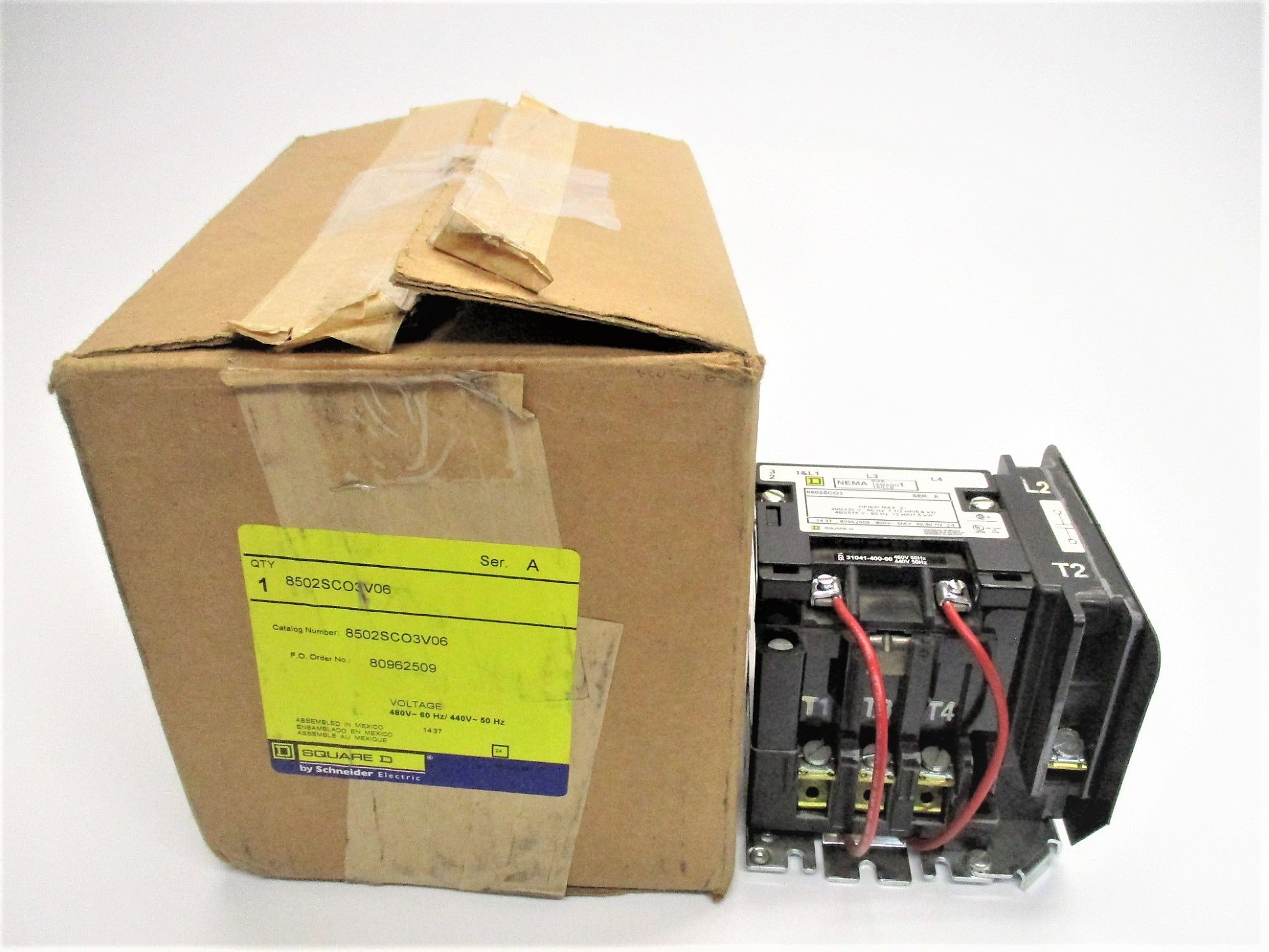 SQUARE D 8502SCO3V06 SER. A NSMP