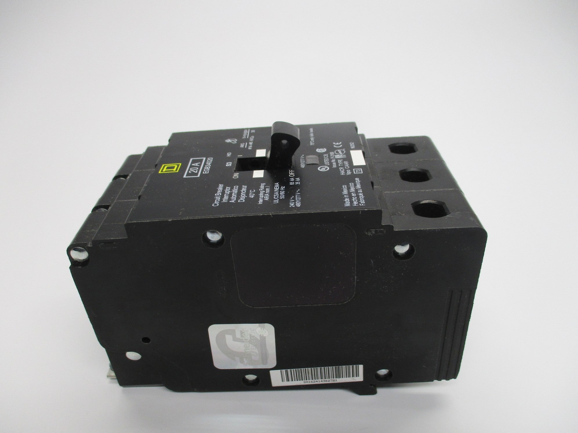 SQUARE D EGB34020 20A 277V NSMP