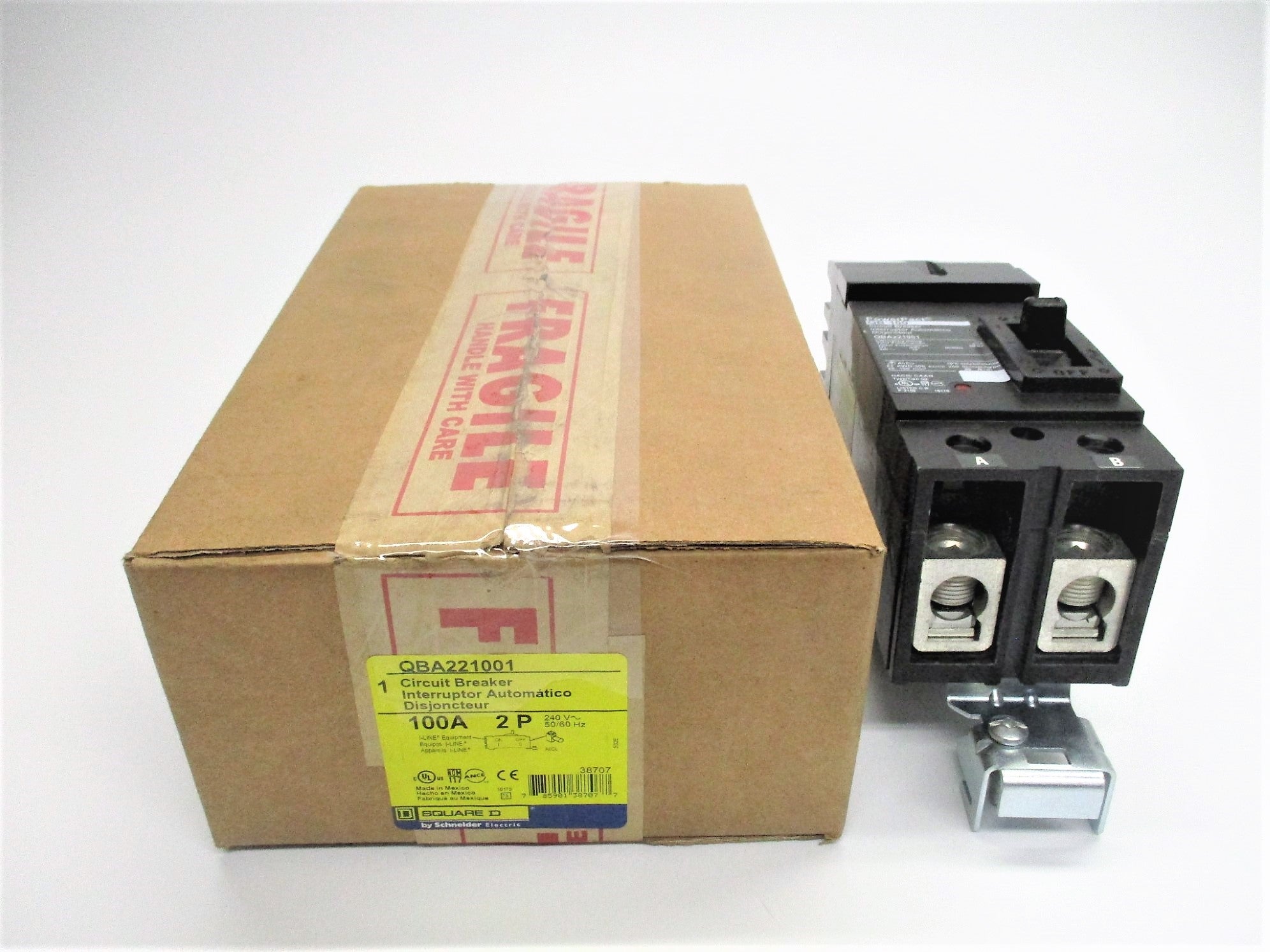 SQAURE D QBA221001 100A 240V NSMP