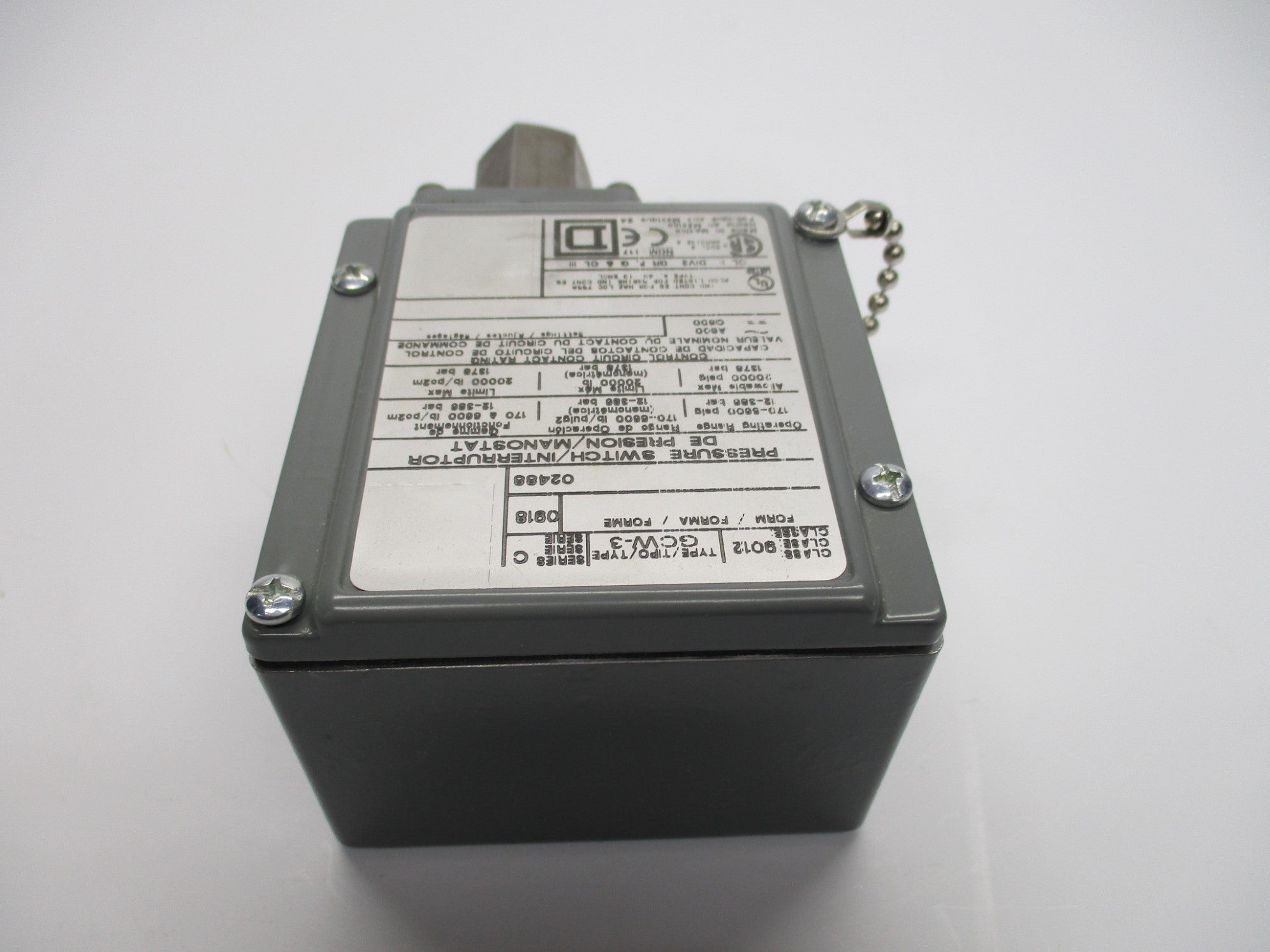 SQUARE D 9012GCW-3 SER. C NSNP