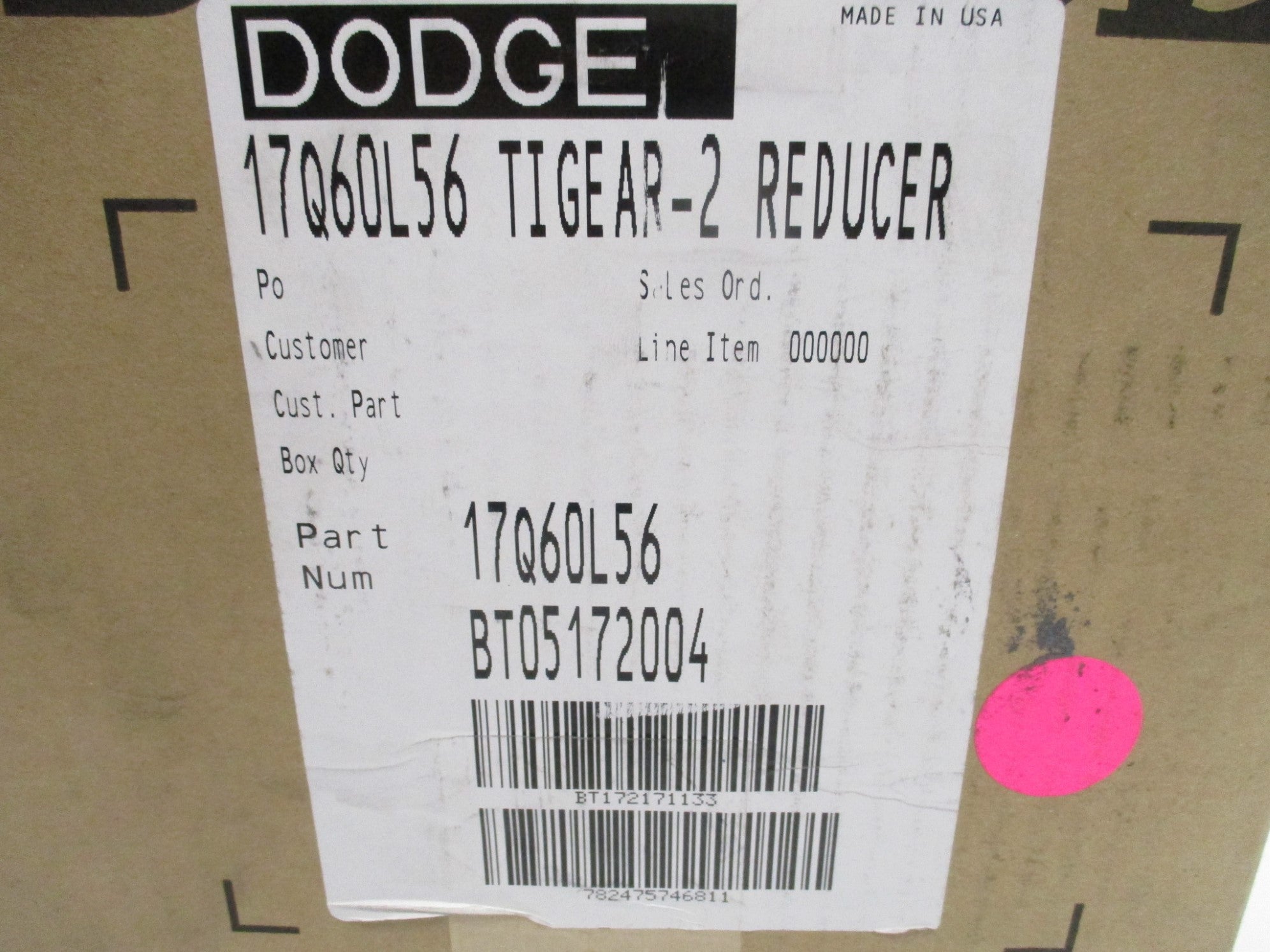 DODGE 17Q60L56 NSFS