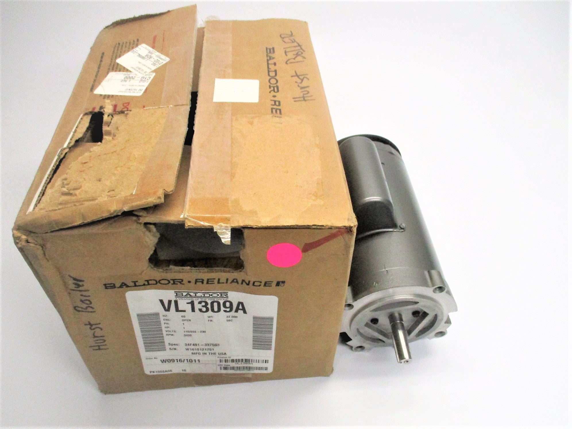 BALDOR VL1309A SER. F NSMP